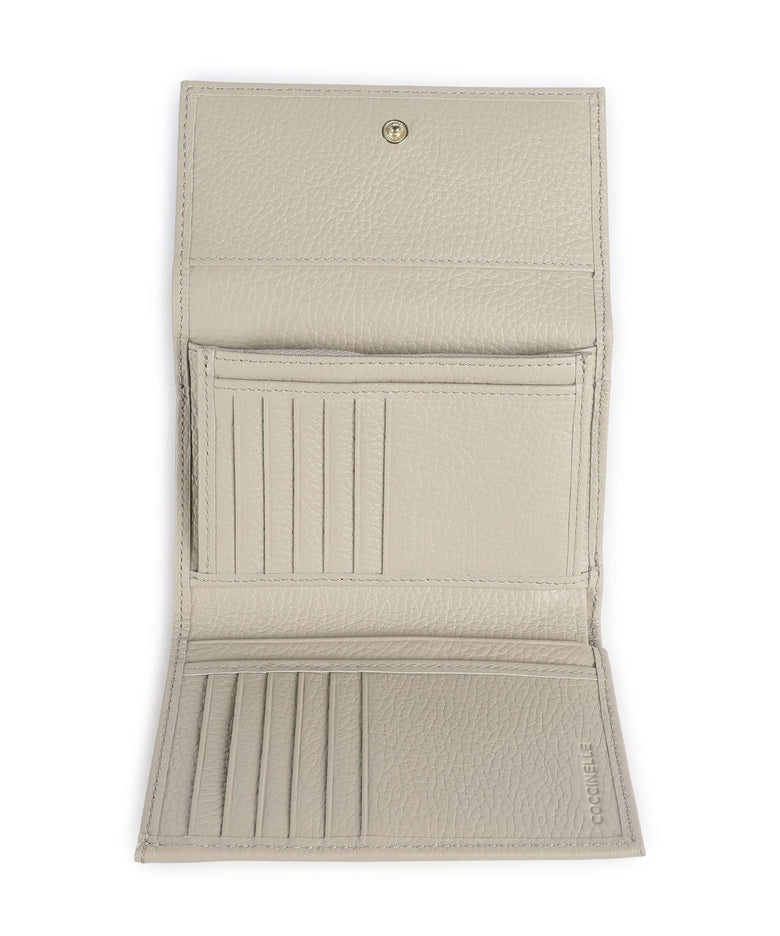 Coccinelle Metallic Soft Wallet eucalipto