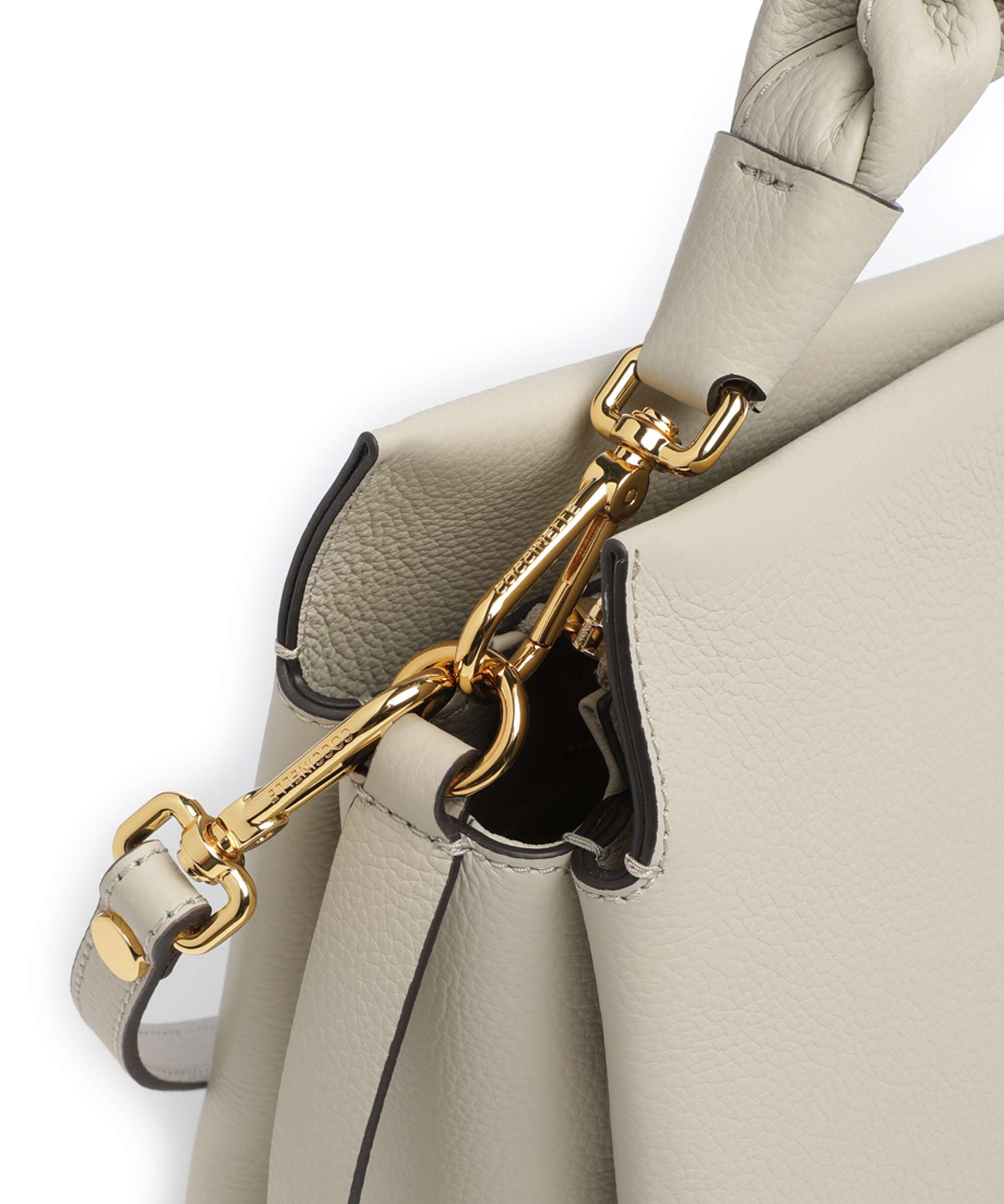 Coccinelle Boheme Grana Double Hobo bag eucalipto/fango