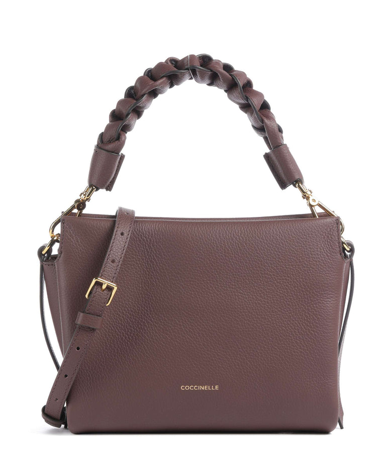 Coccinelle Boheme Grana Double Handbag berry/winter rose