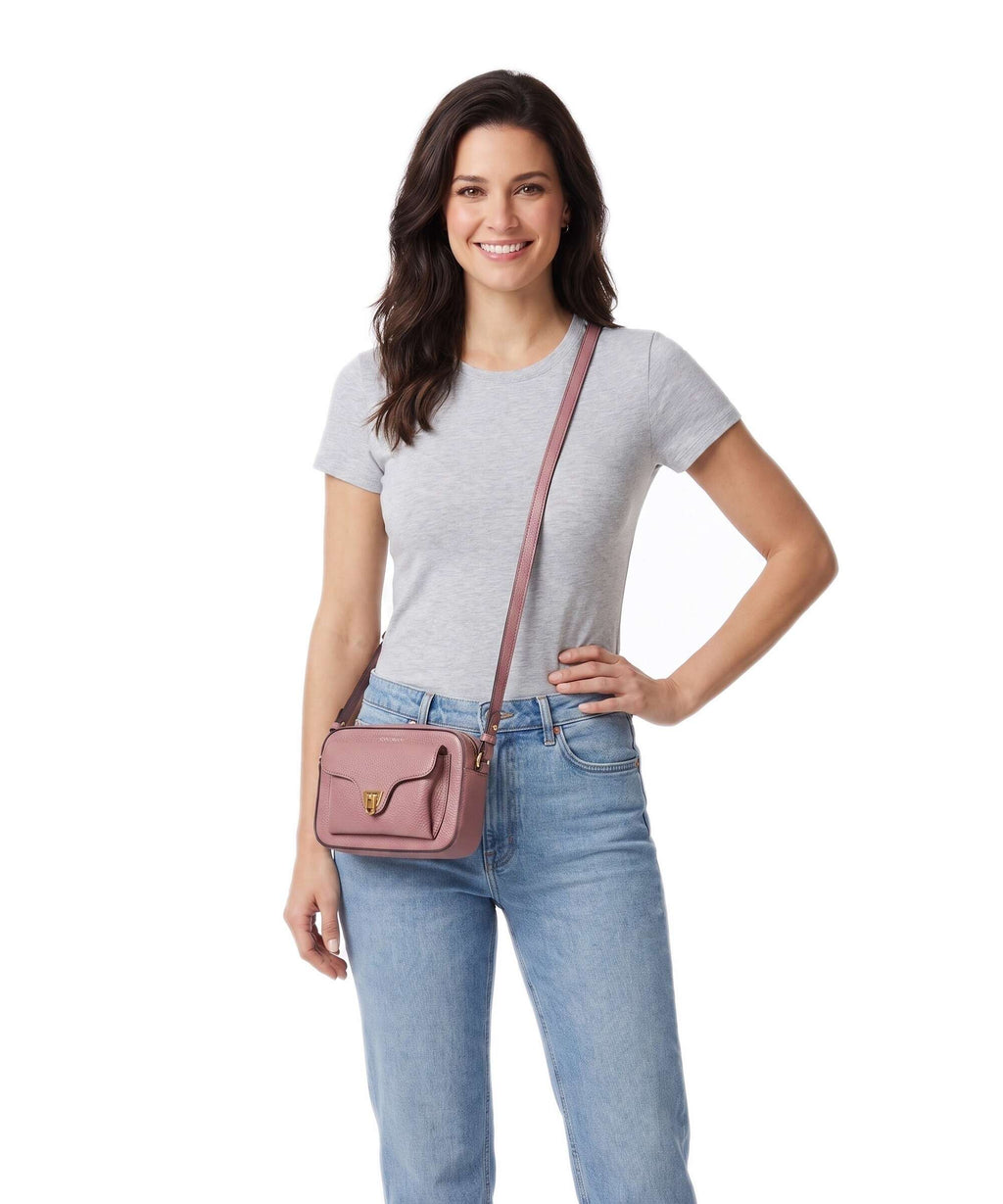 Coccinelle Beat Soft Crossbody bag winter rose