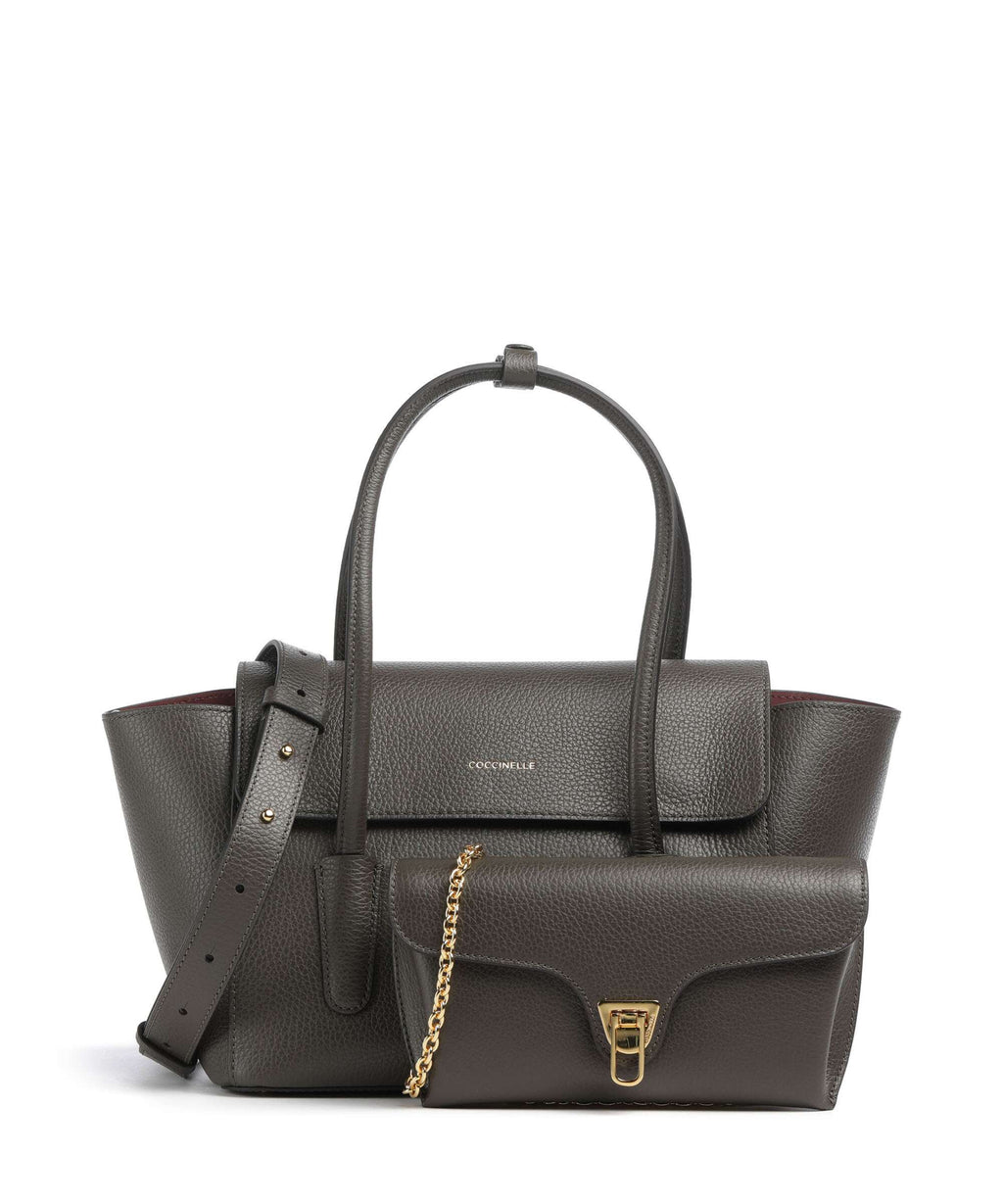 Coccinelle Beat Double Handbag fango