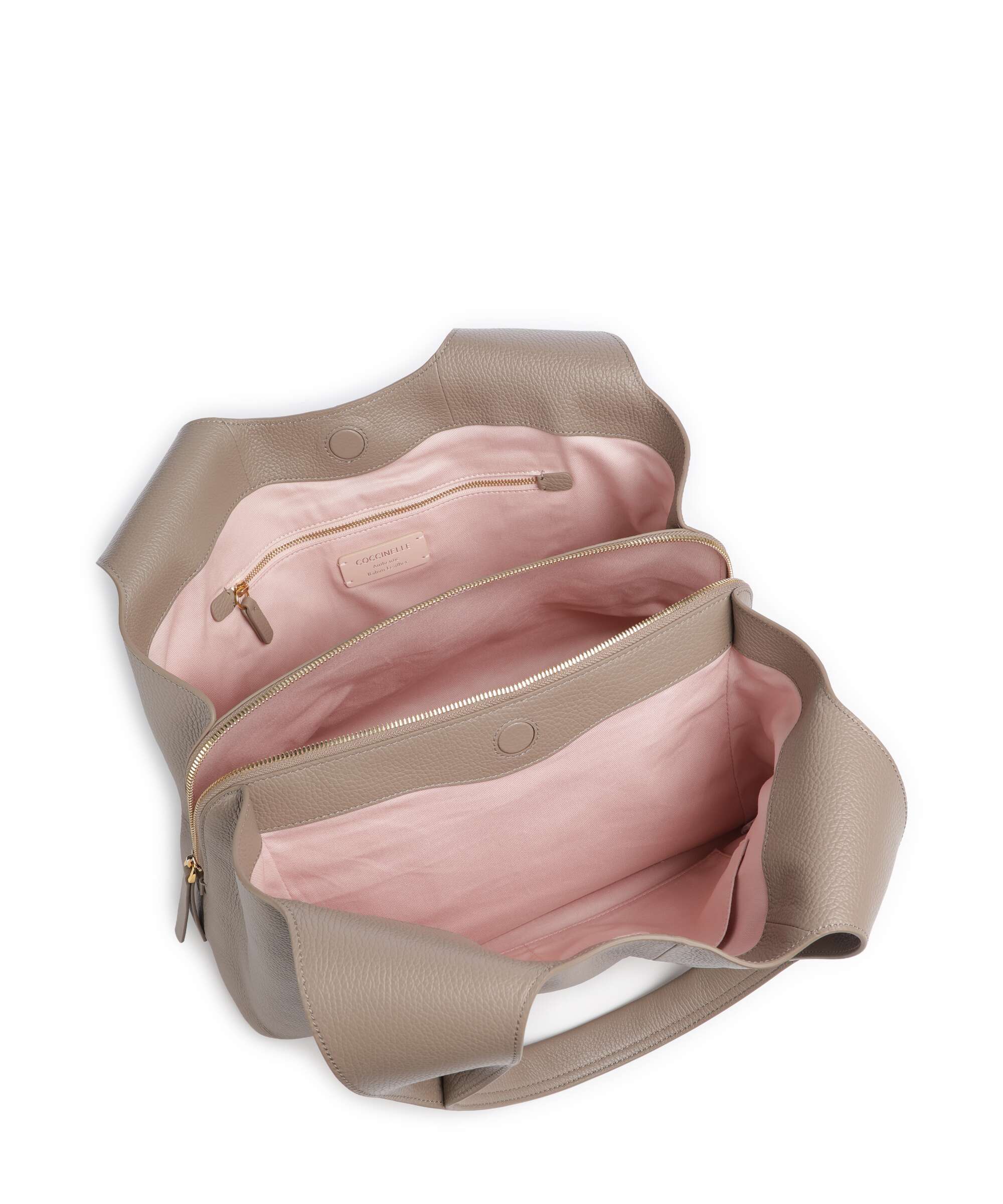 Coccinelle Nell Hobo bag warm taupe