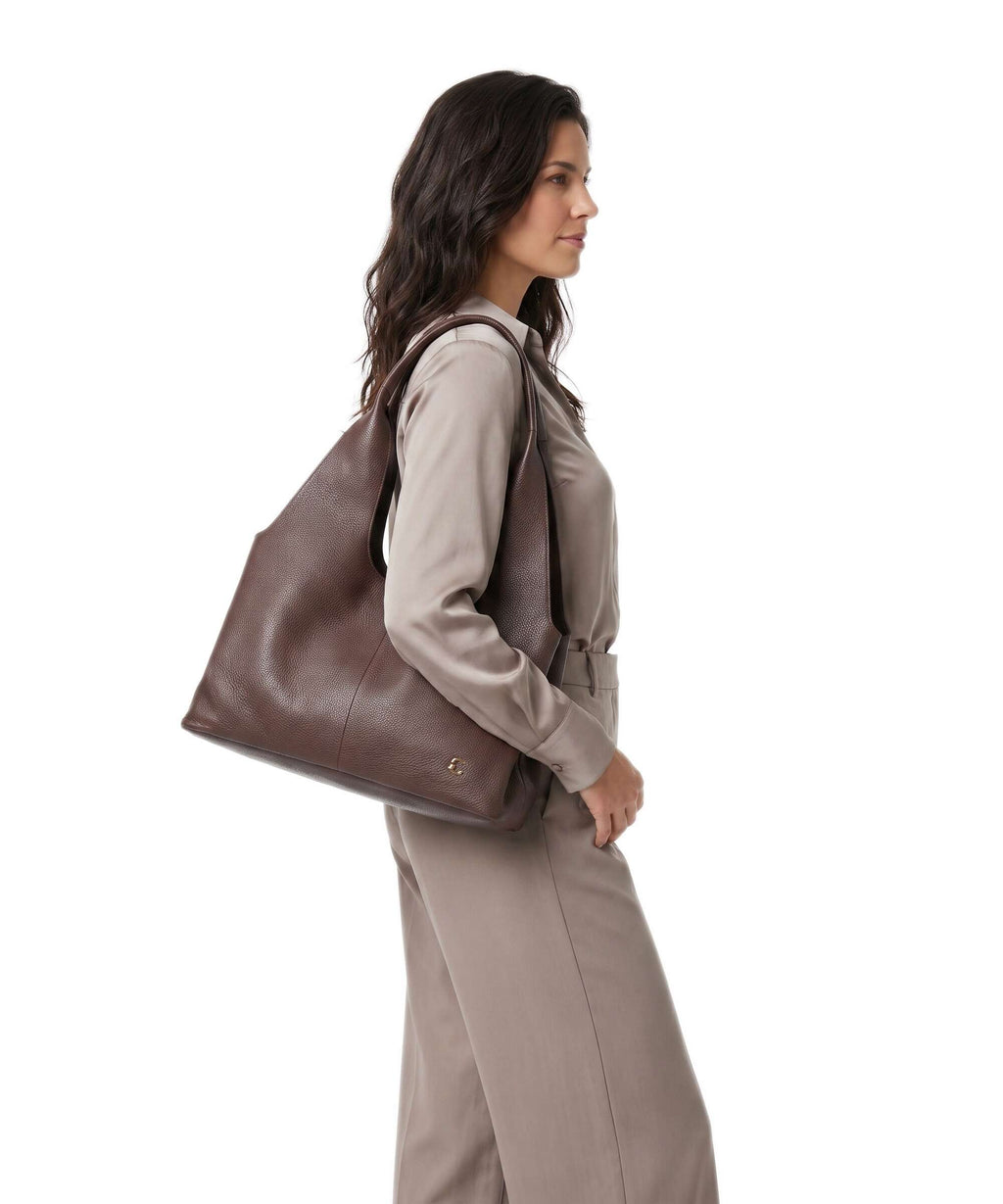 Coccinelle Nell Hobo bag berry