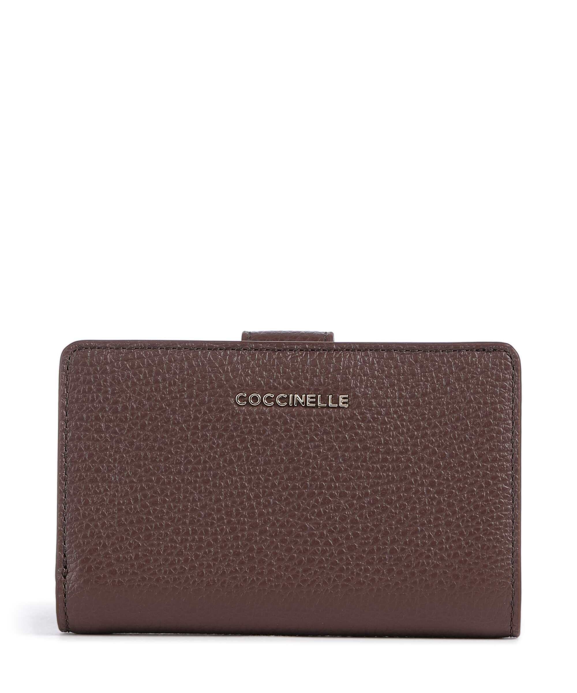 Coccinelle Metallic Soft Wallet berry
