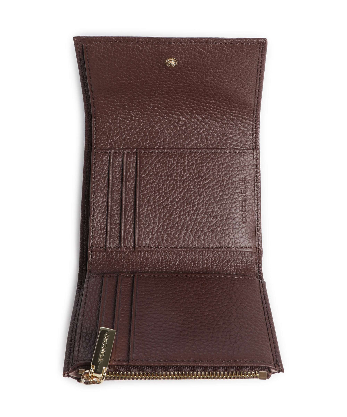 Coccinelle Metallic Soft Wallet berry