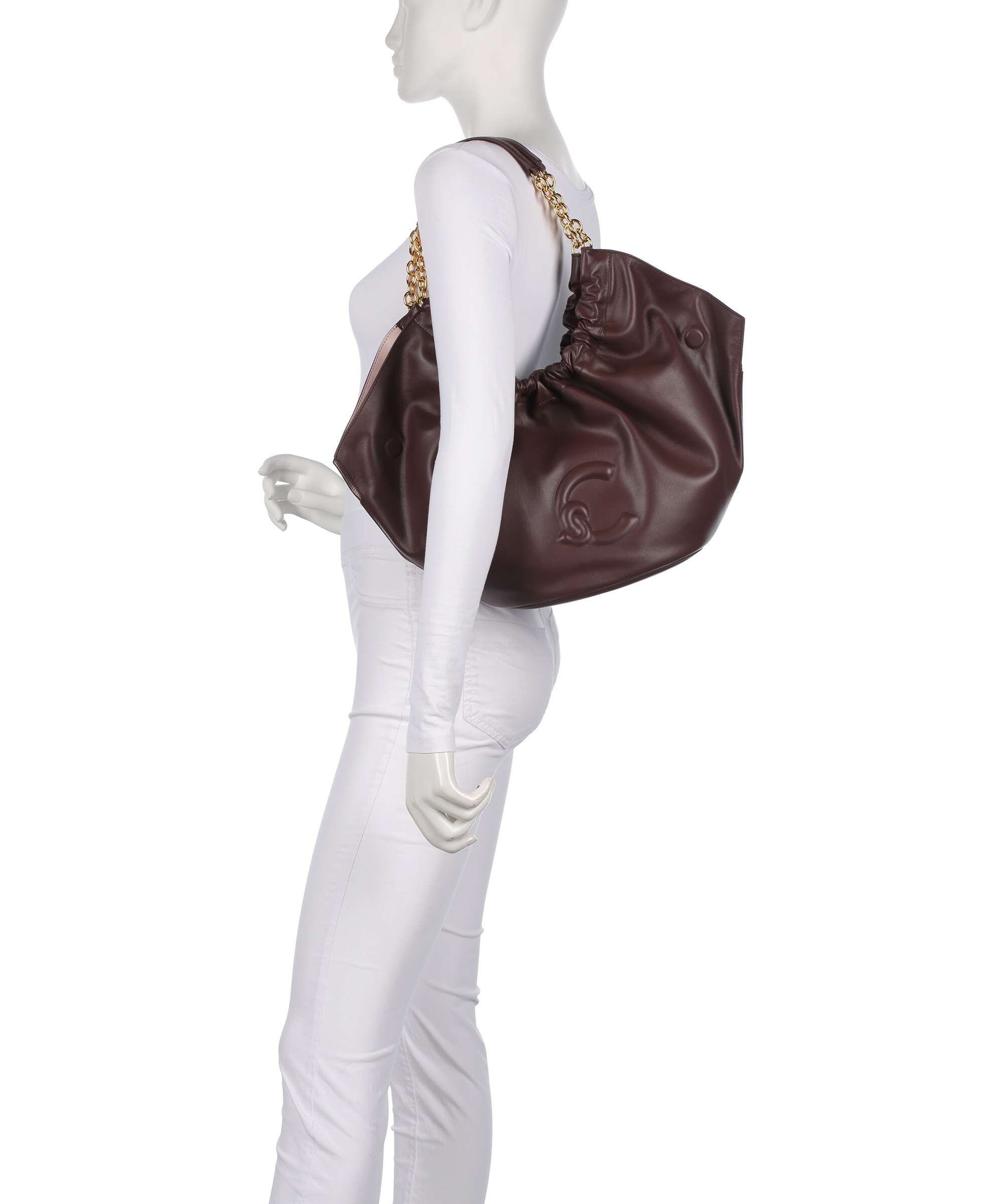 Coccinelle Smash Hobo bag berry