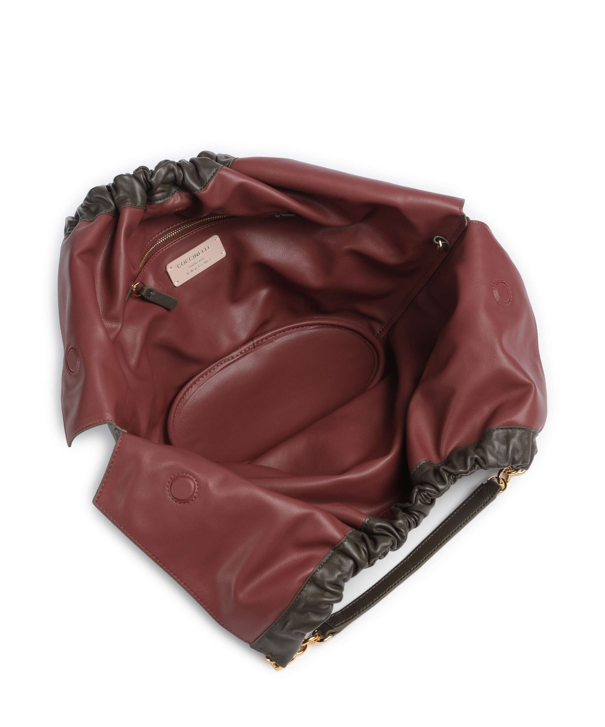 Coccinelle Smash Hobo bag fango