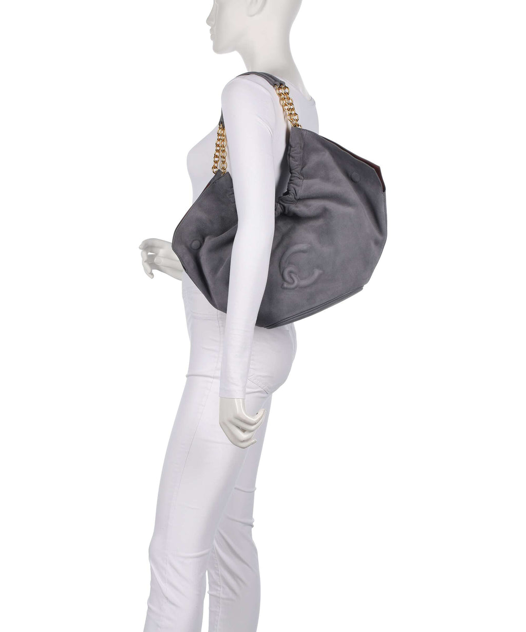 Coccinelle Smash Suede Hobo bag stove
