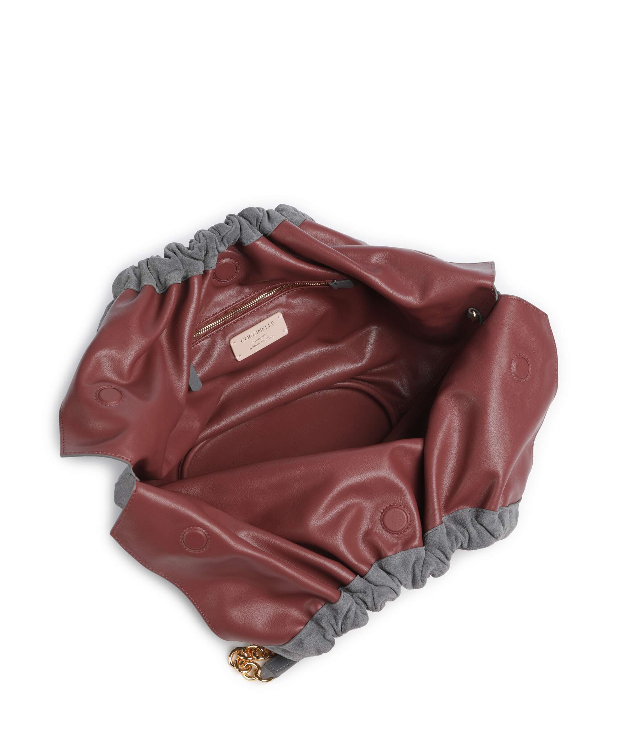 Coccinelle Smash Suede Hobo bag stove
