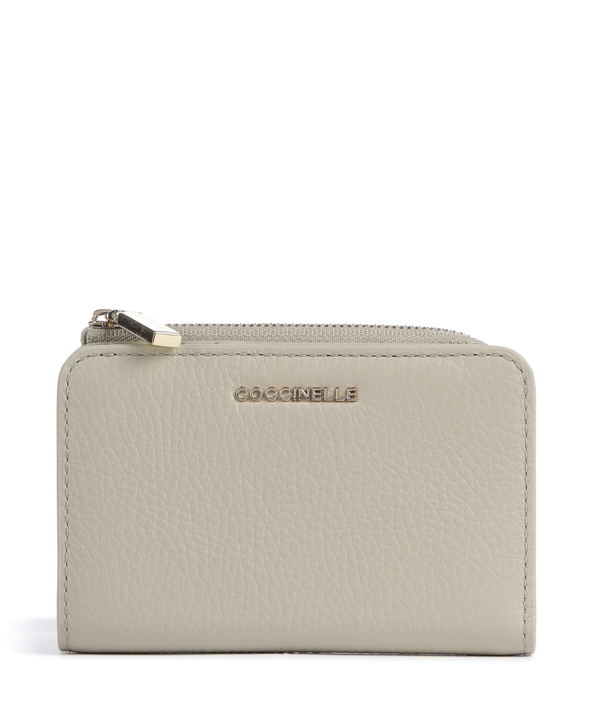 Coccinelle Metallic Soft Wallet eucalipto