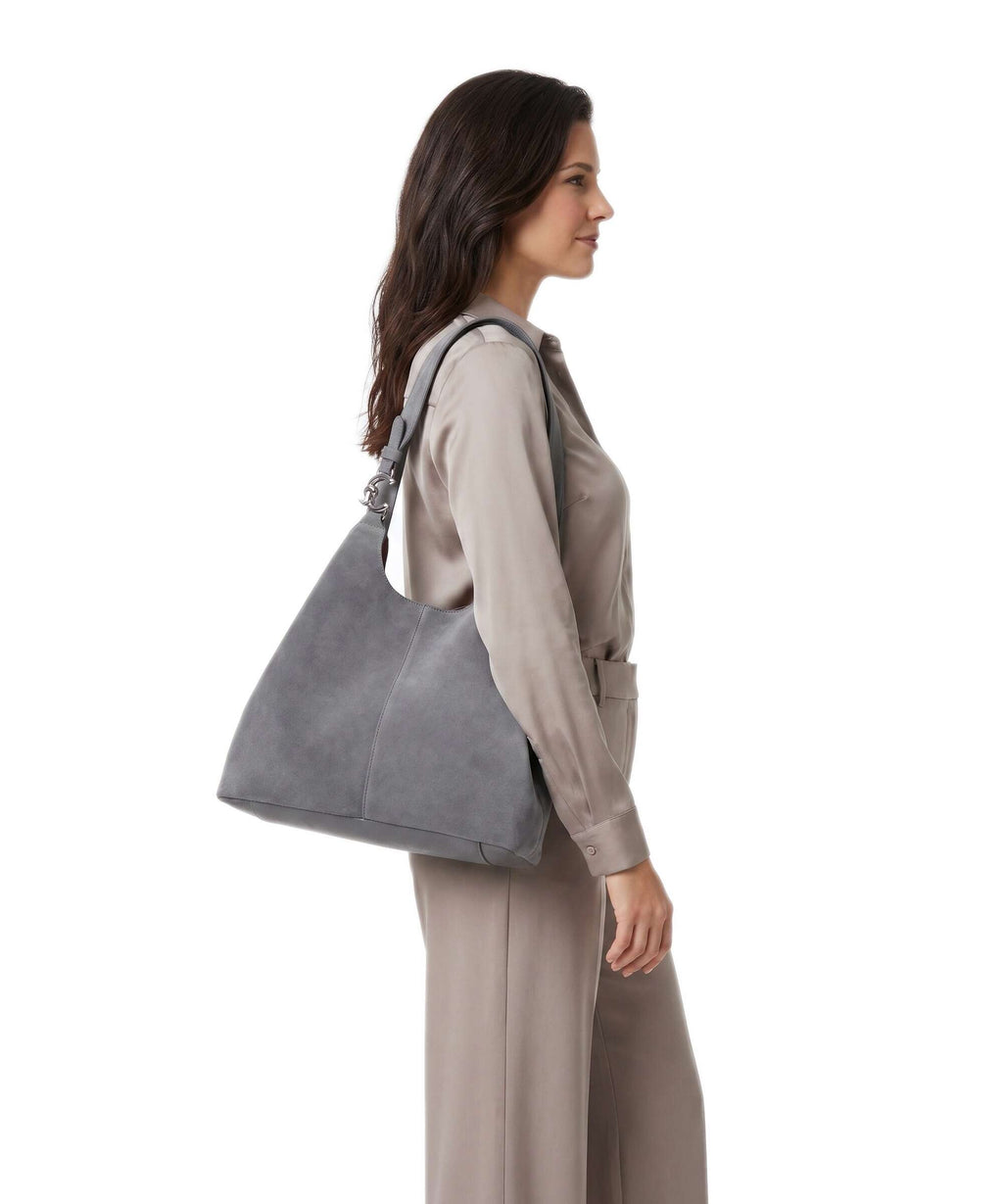 Coccinelle C-Easy Suede Hobo bag stove