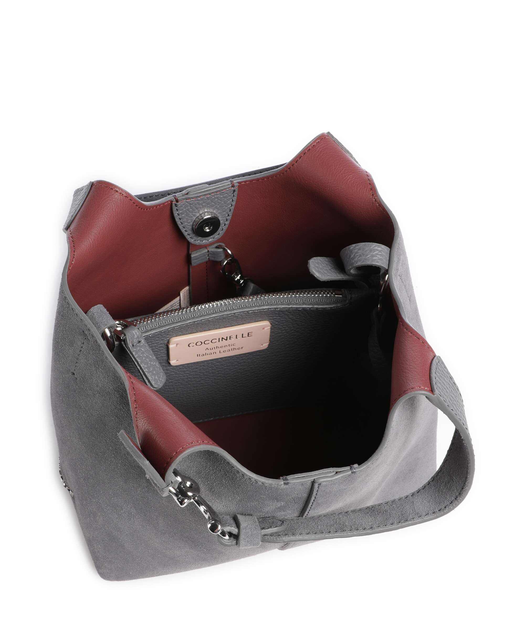 Coccinelle C-Easy Suede Handbag stove