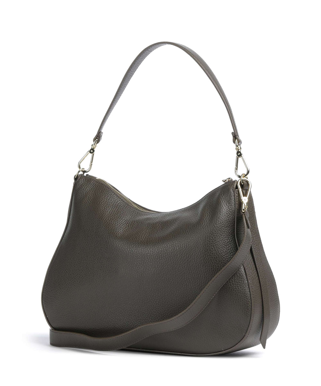 Coccinelle Nory Hobo bag fango