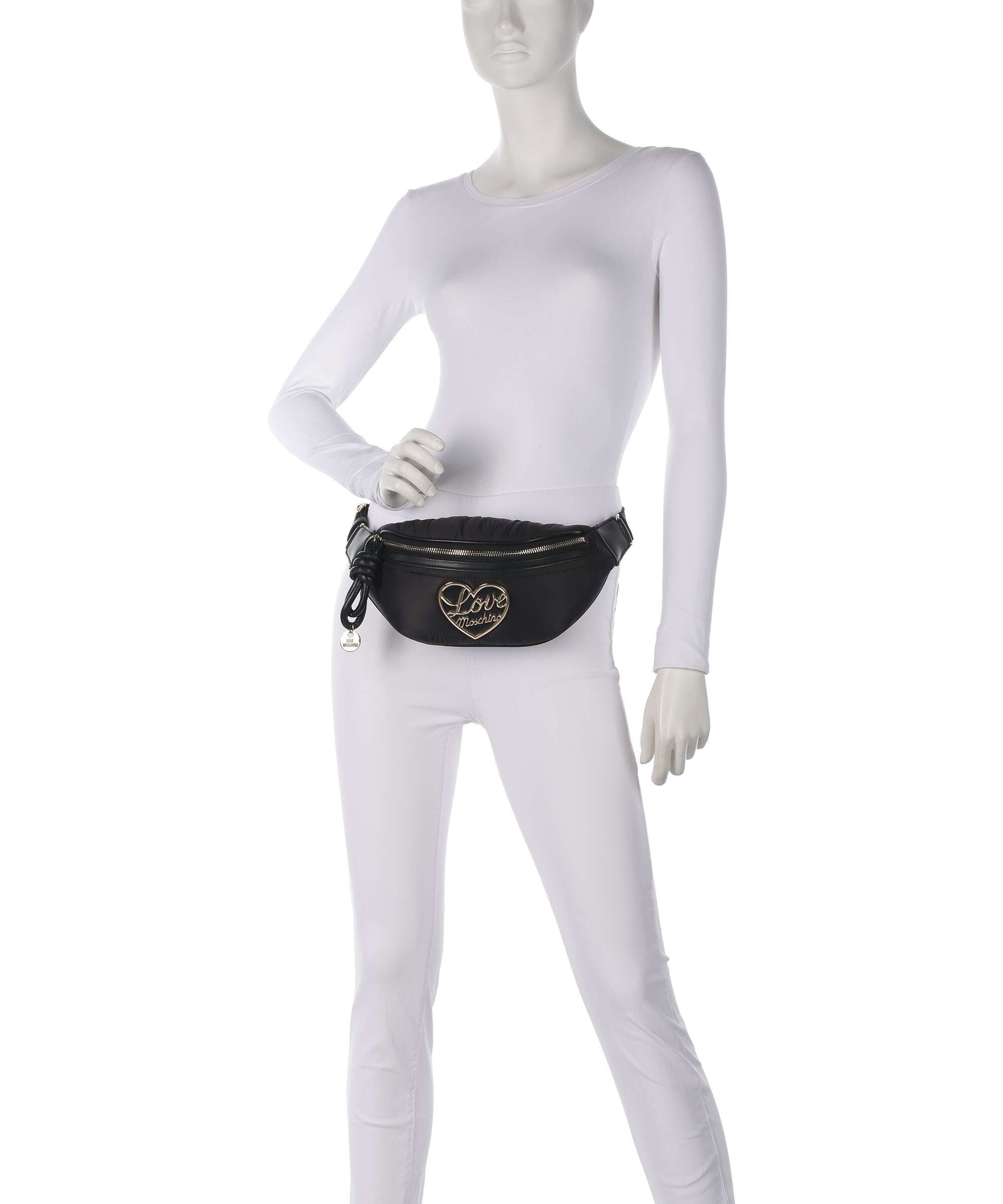 Love Moschino Air Wave Belt bag black