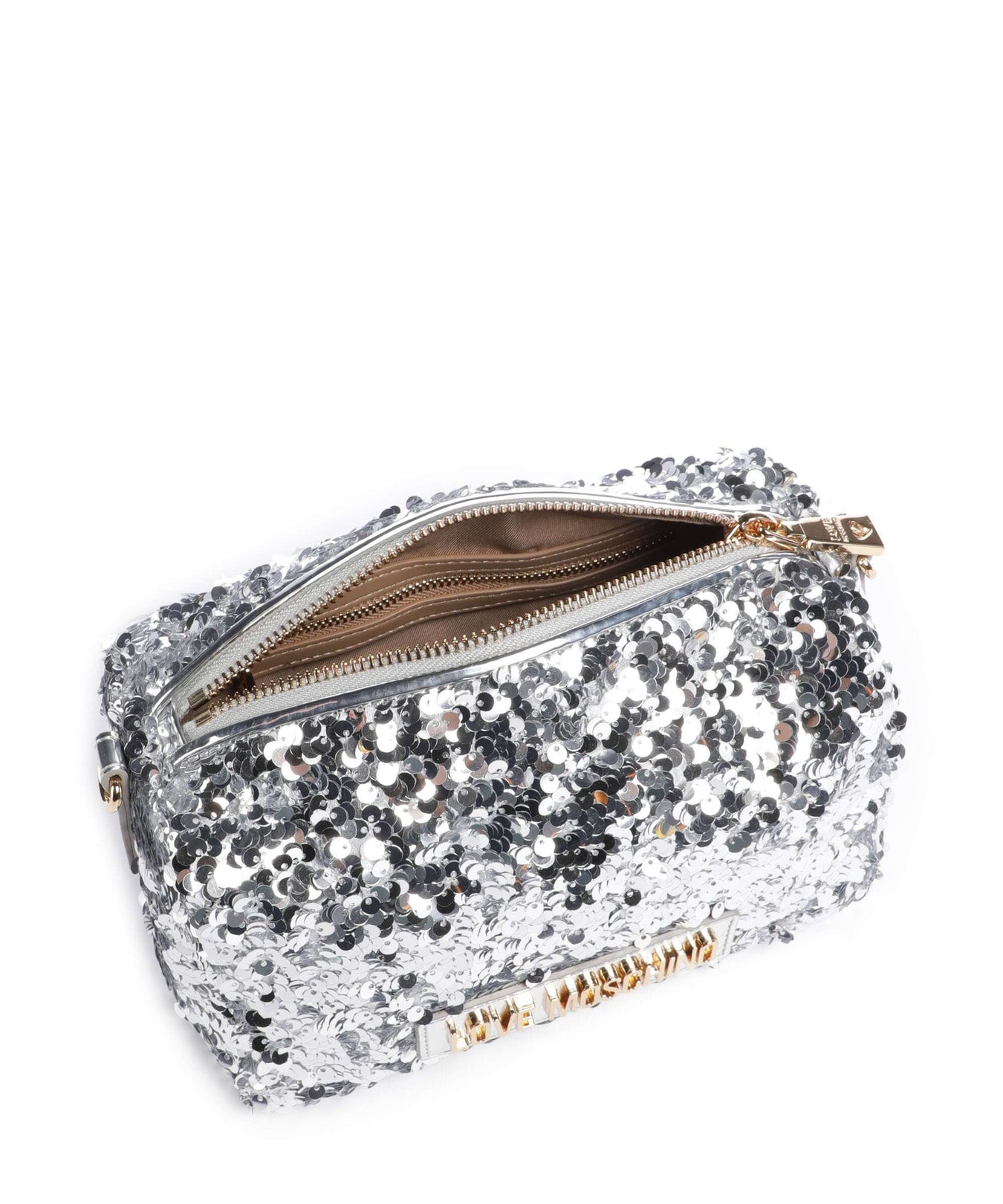 Love Moschino Bling Bling Shoulder bag silver