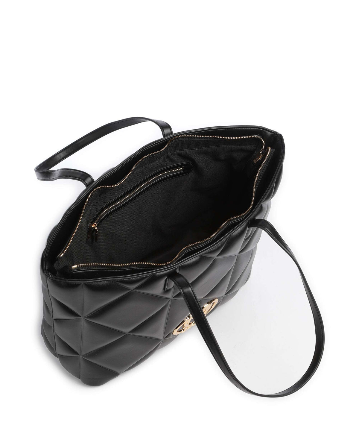 Love Moschino Embossed Q Tote bag black