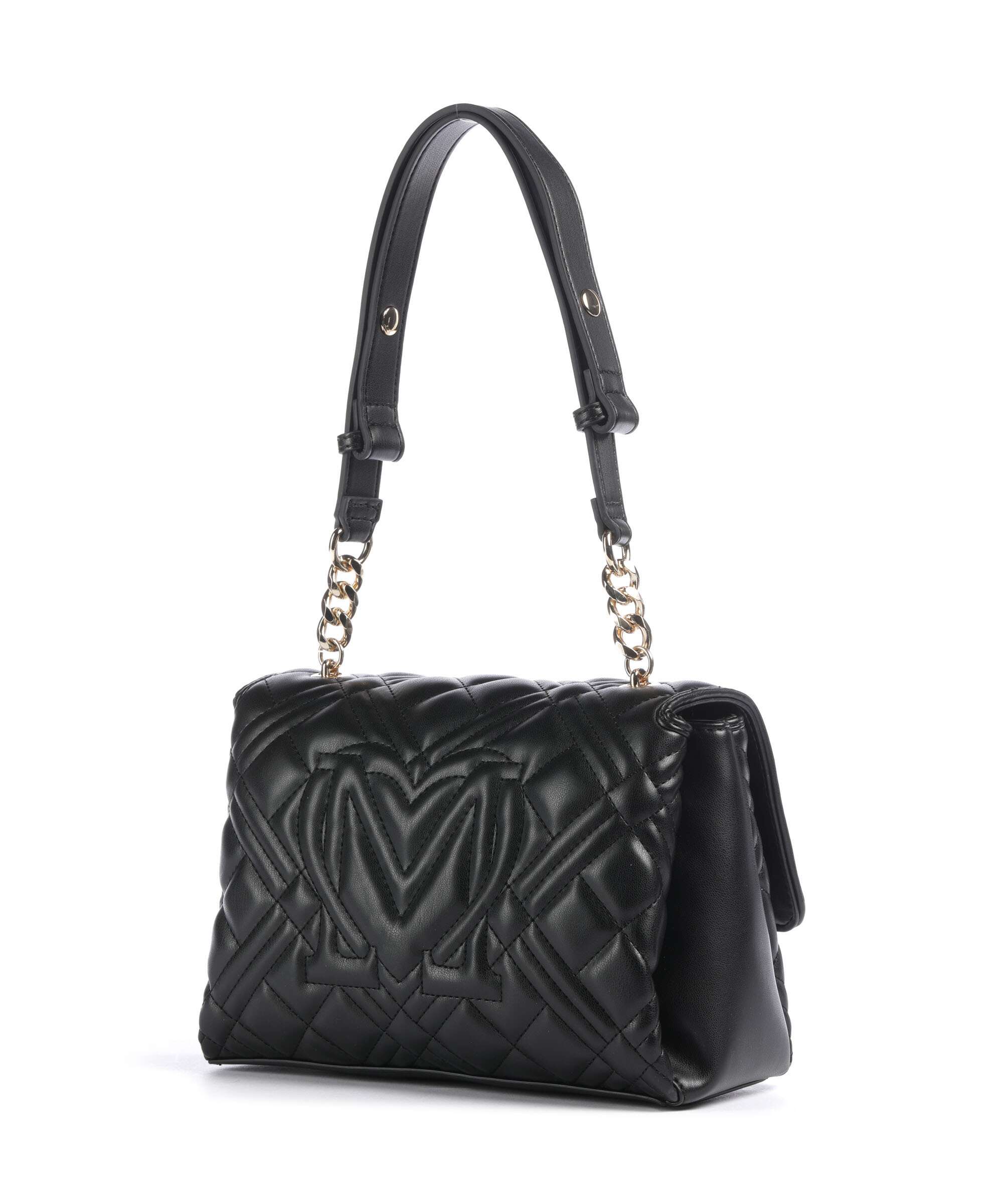 Love Moschino Quilted Shoulder bag imitation leather black