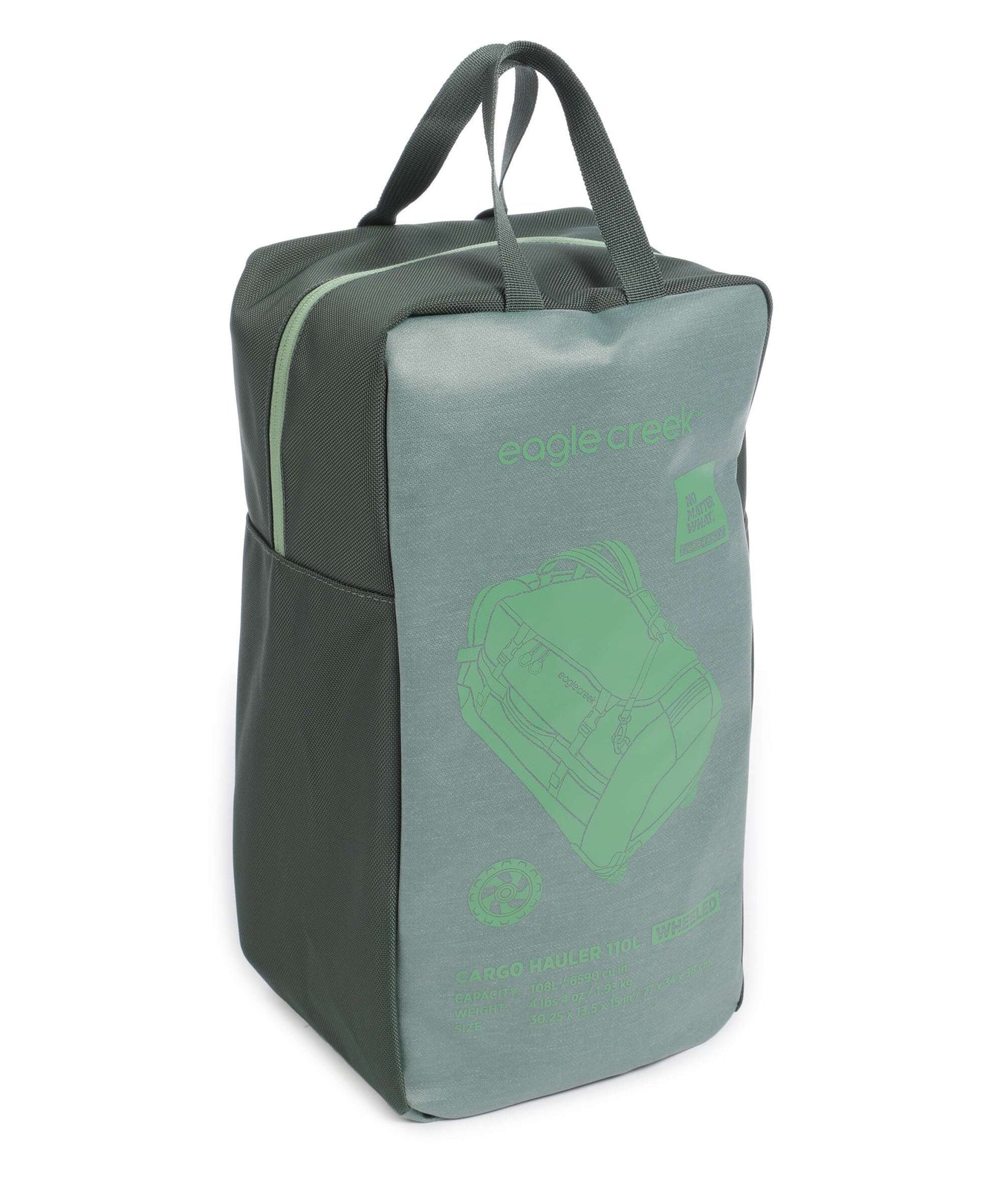 Eagle Creek Cargo Hauler 110 Backpack with wheels duck green