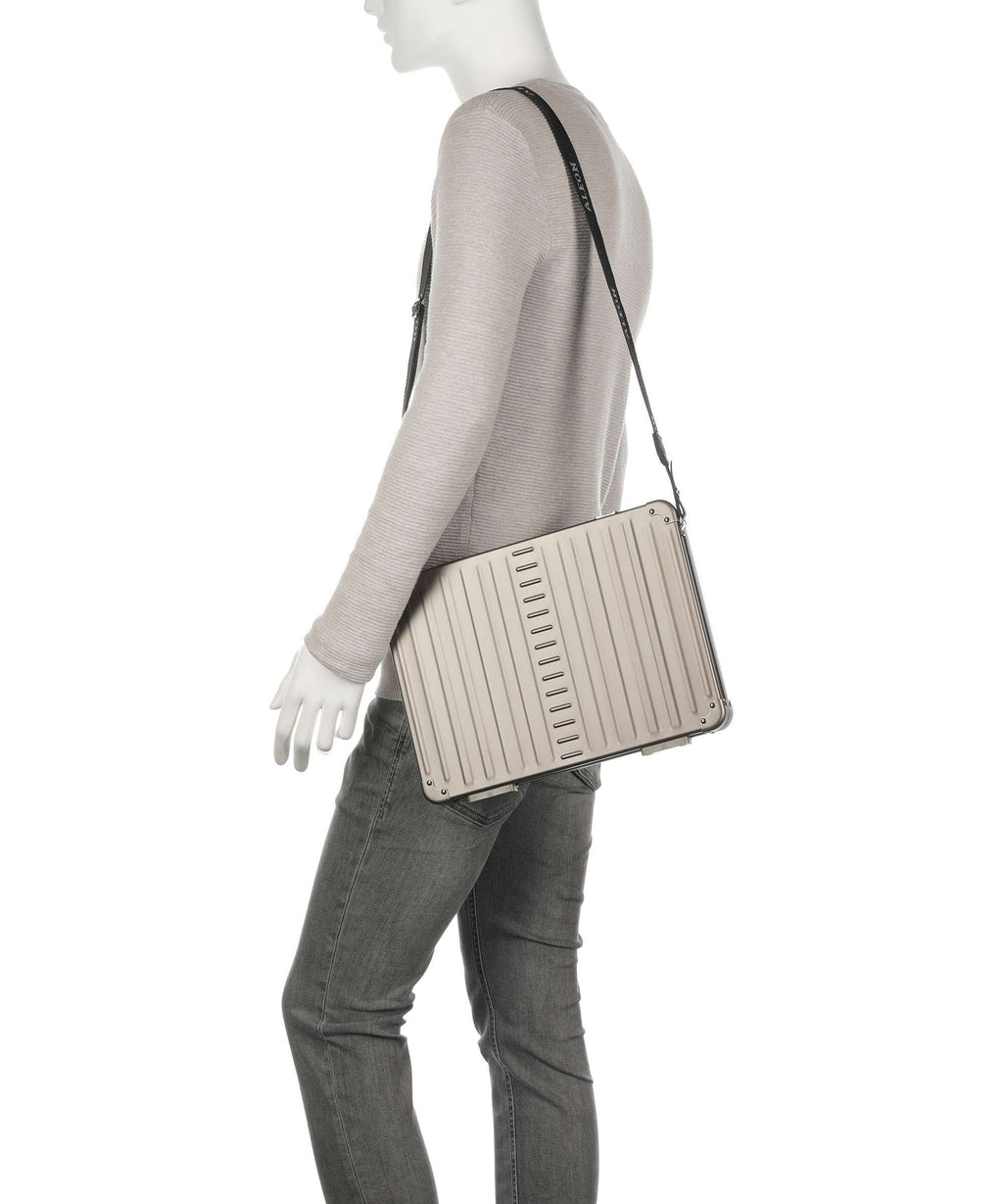 Aleon Classic Laptop bag platinum