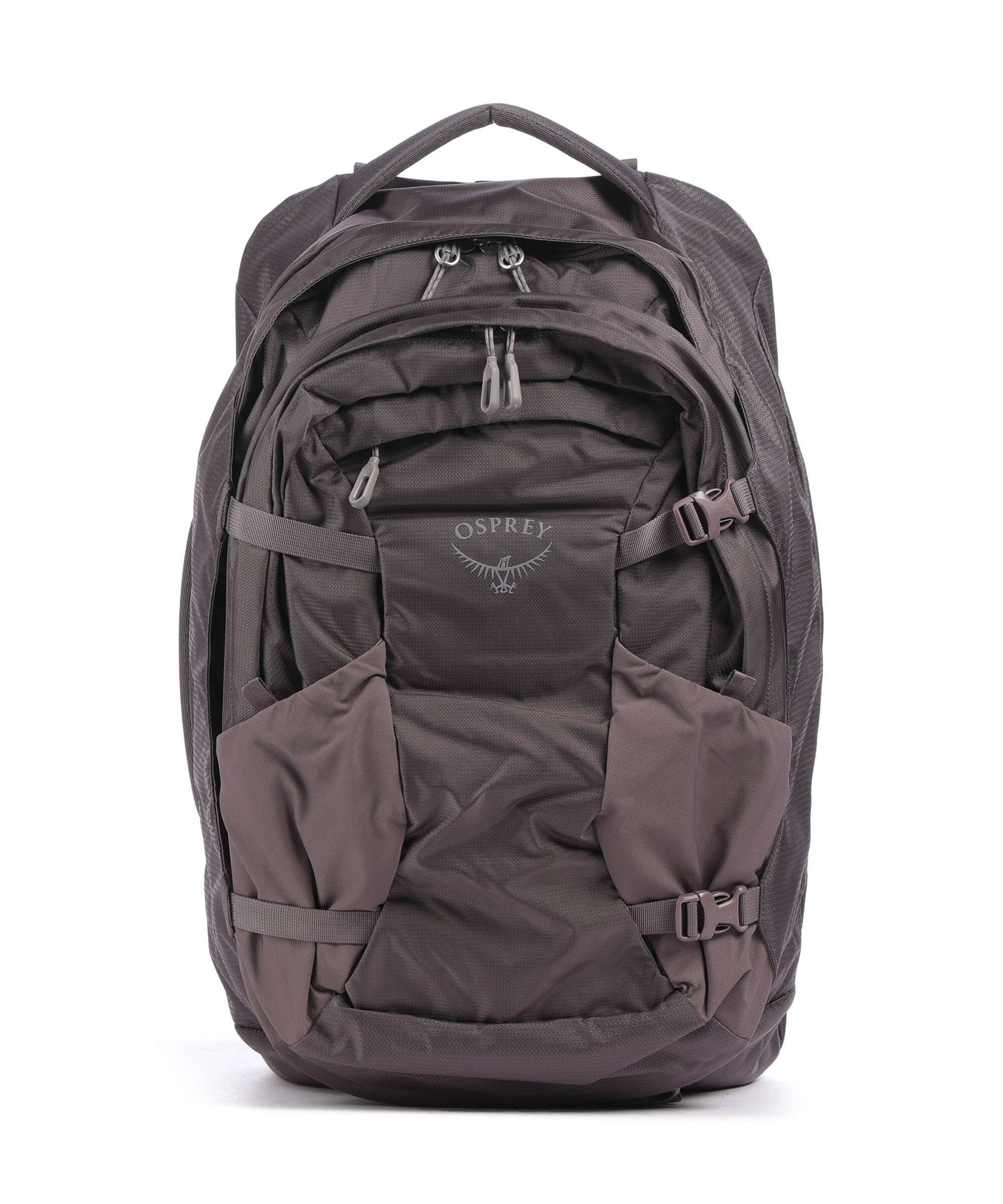 Osprey Fairview 55 Travel backpack recycled polyester graphite purple