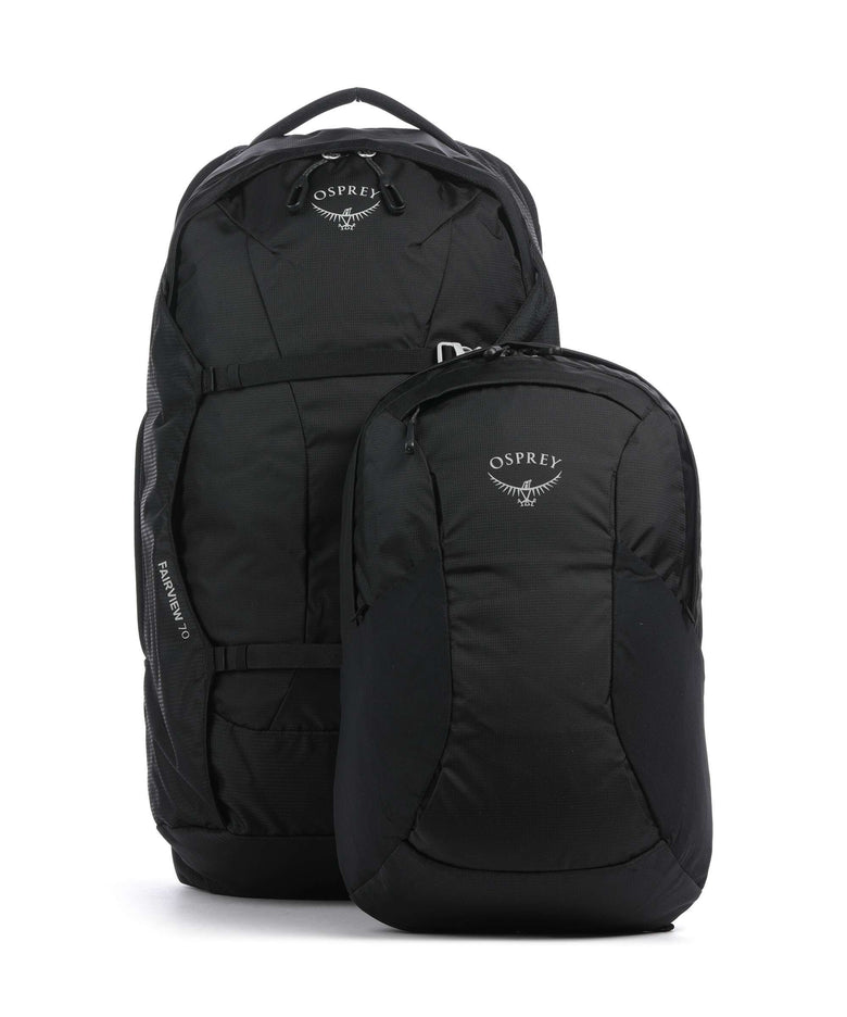 Osprey Fairview 70 Travel backpack 16″ recycled nylon black Osprey Fairview 70 Travel backpack 16″ recycled nylon black