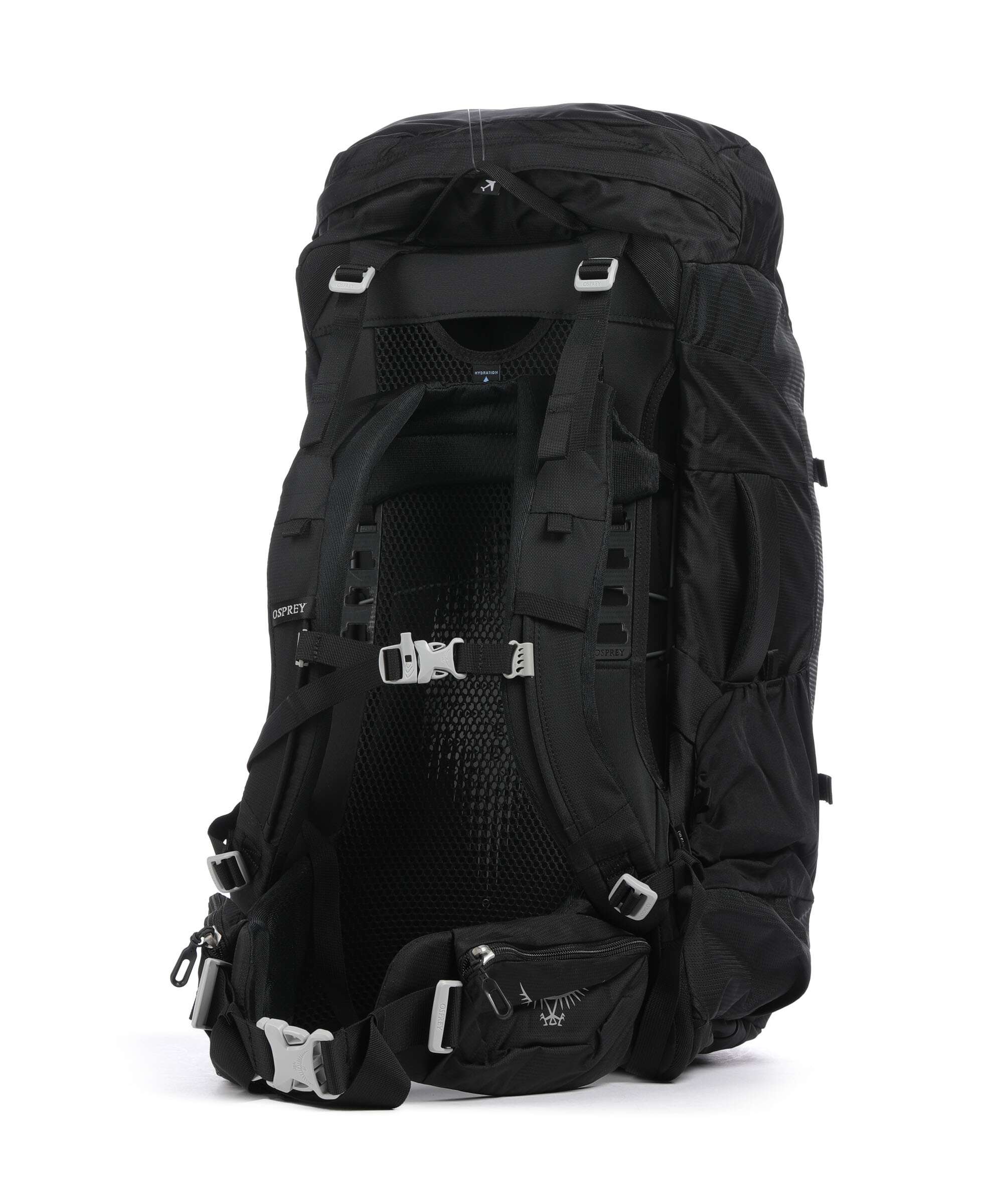 Osprey Fairview Trek 55 Trekking backpack recycled nylon black