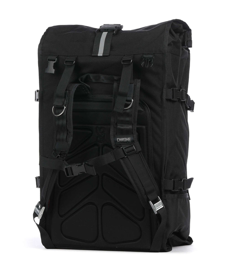 Chrome Barrage Pro Rolltop backpack black/red
