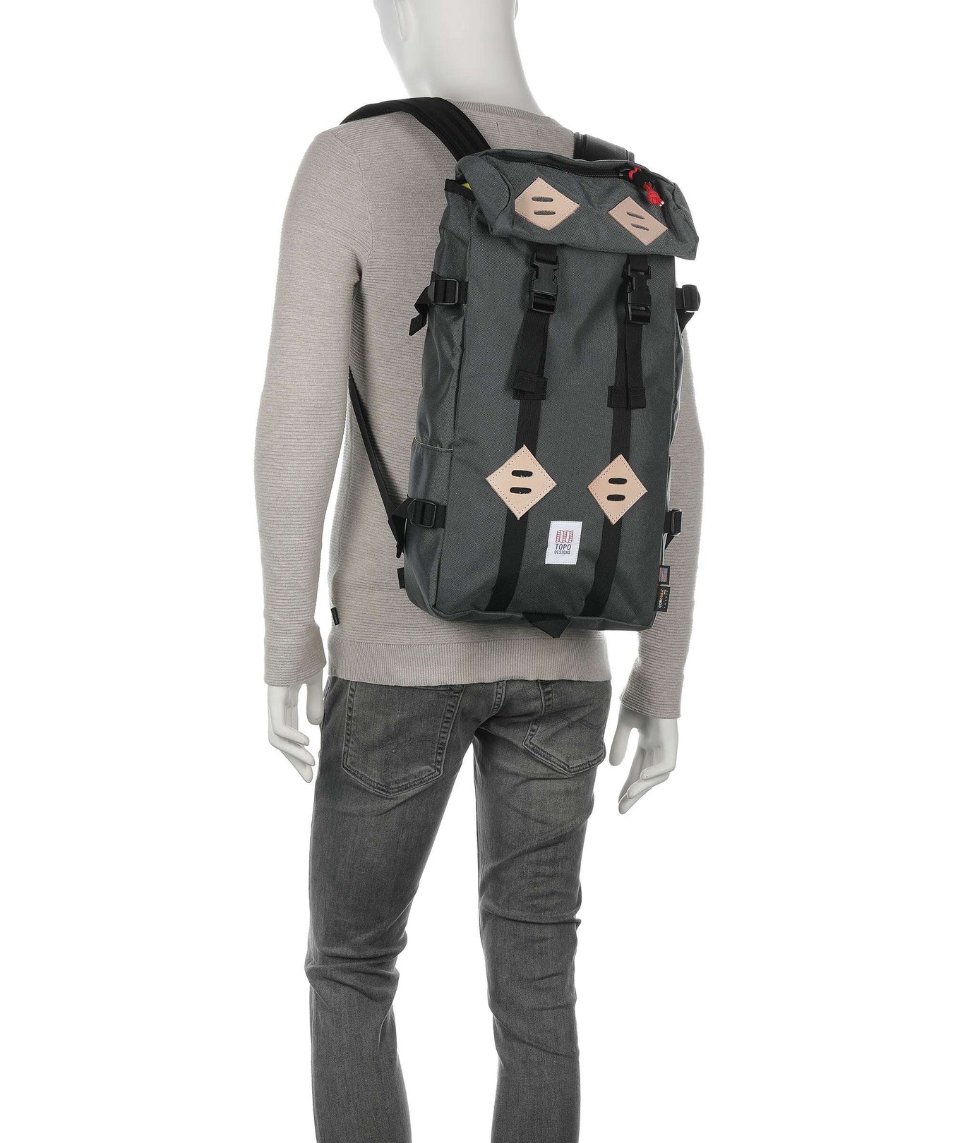 Topo Designs Klettersack Travel backpack charcoal