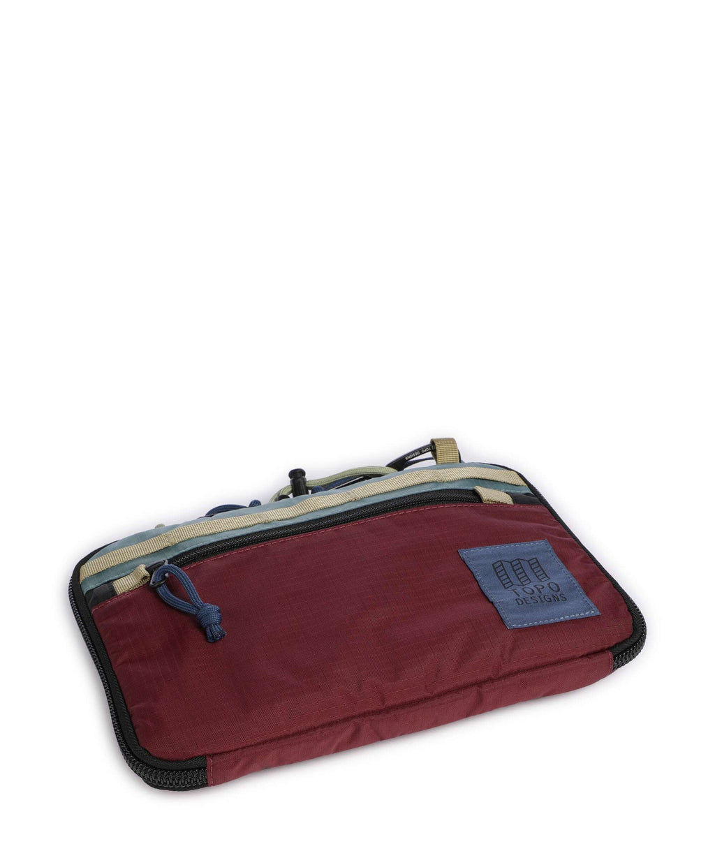 Topo Designs All Adventure Crossbody bag burgundy