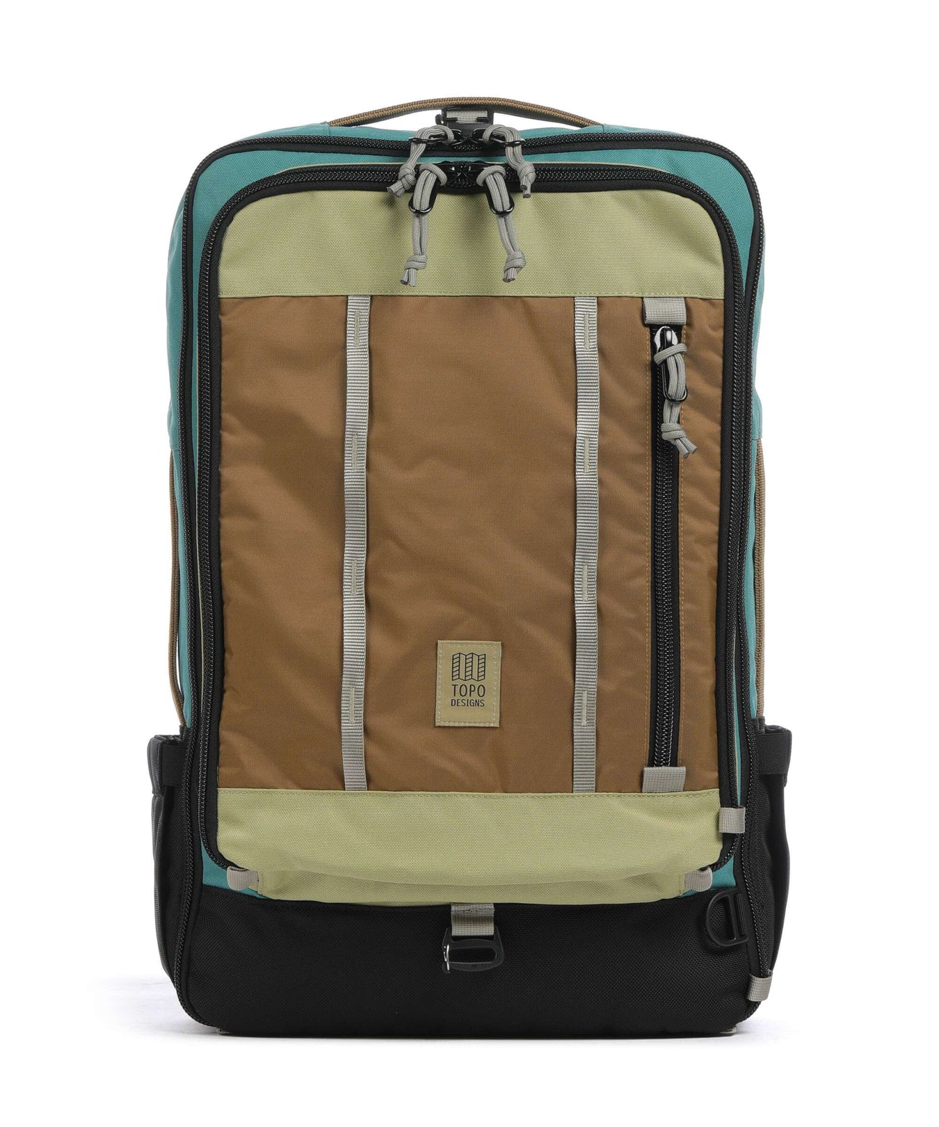 Topo Designs Global 40 Travel backpack caribbean/dark khaki