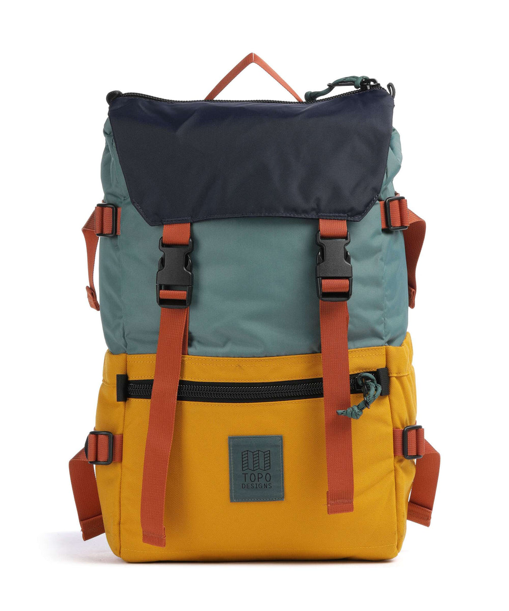 Topo Designs Rover Classic Backpack sea pine/mustard
