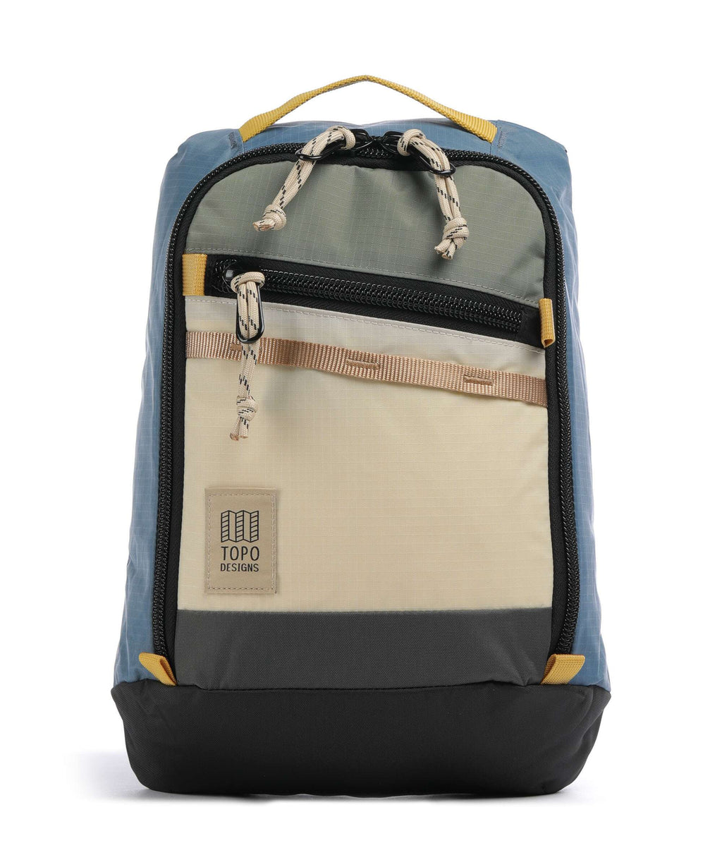 Topo Designs Mountain Sling bag stone blue/bone white