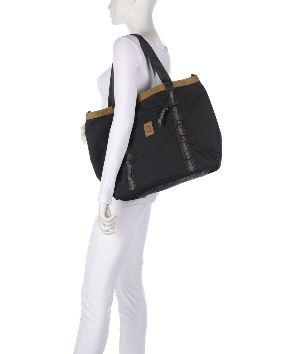 Topo Designs Mountain Utility Tote bag black/neutral
