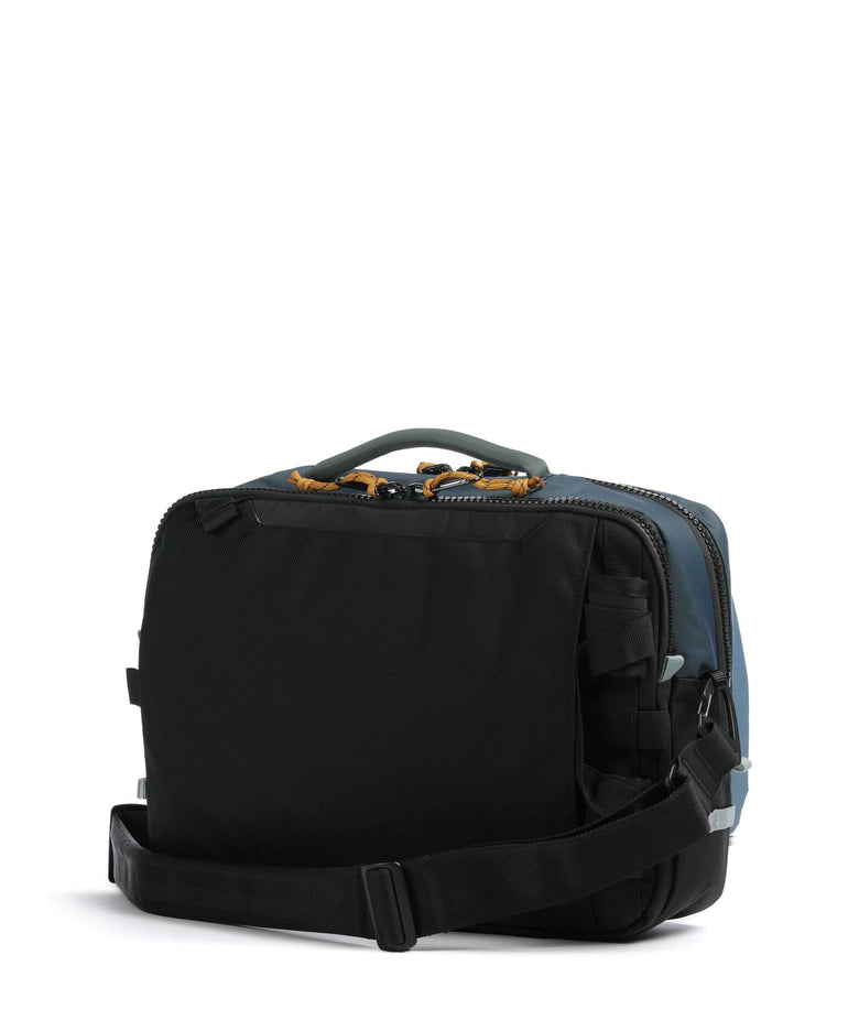 Topo Designs Global Briefcase stone blue/forest