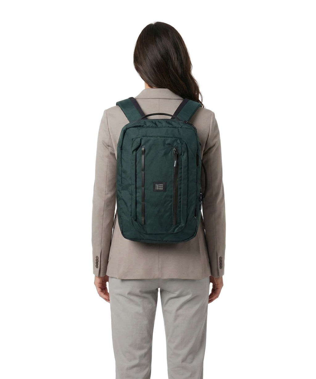 Topo Designs Global Pro 3-Way Briefcase dark/dark pine