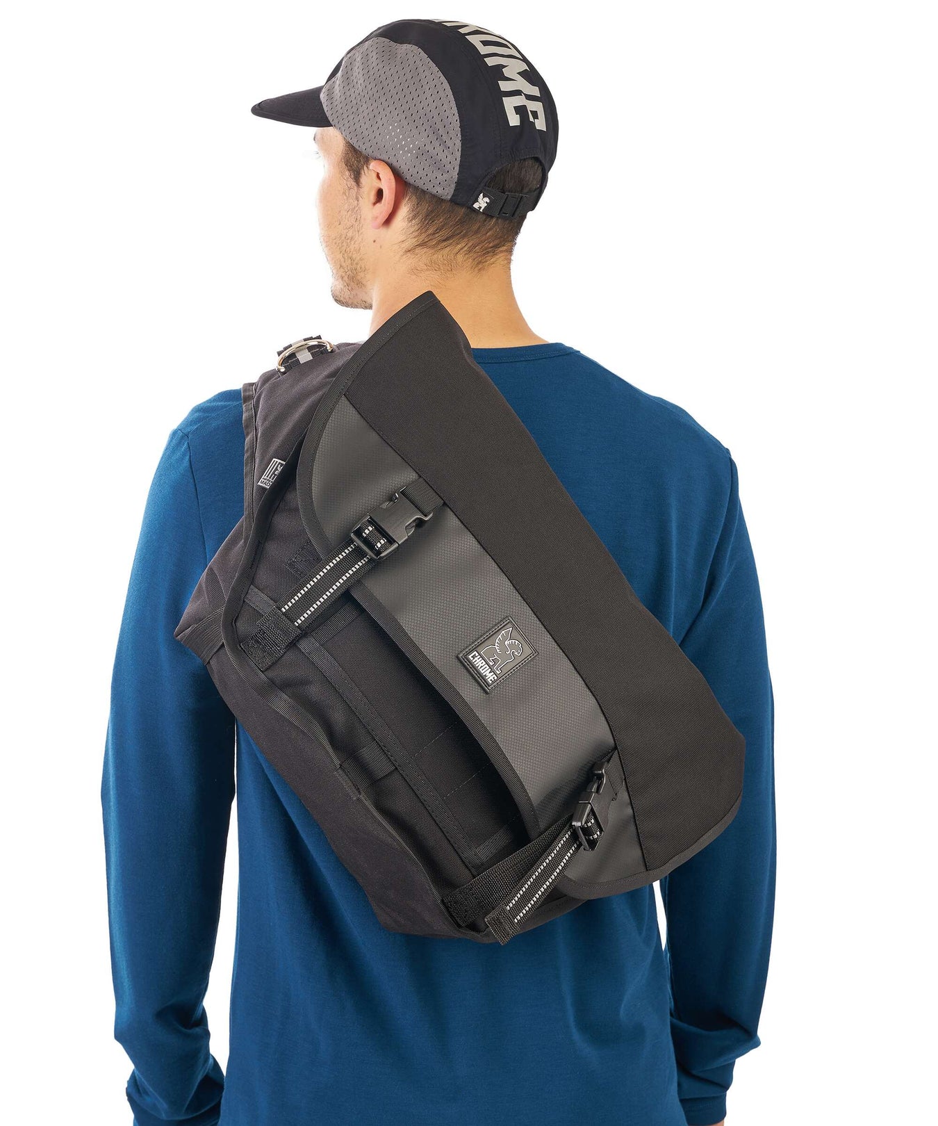 Chrome Metro Mini Messenger bag amber tritone