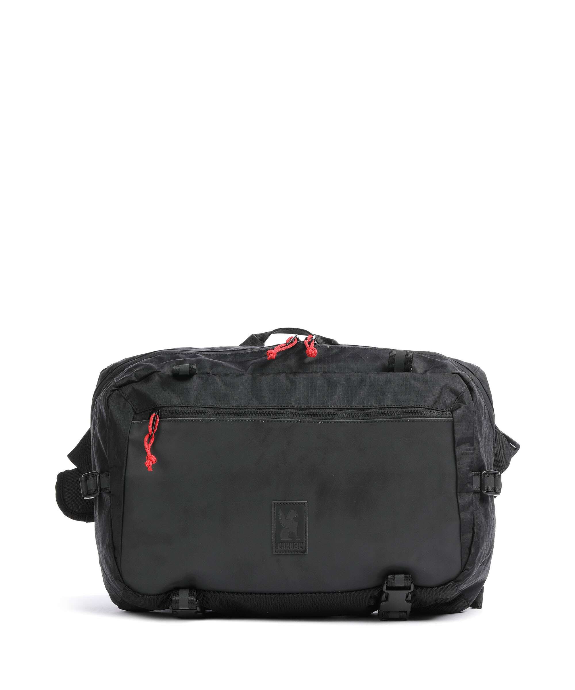 Chrome Kadet Max Crossbody bag 15″ recycled nylon black tarp - BG