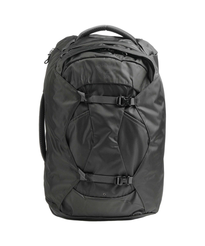 best travel backpack for europe osprey farpoint 40 travel backpack Osprey Farpoint 40 Travel backpack recycled polyester tunnel vision grey