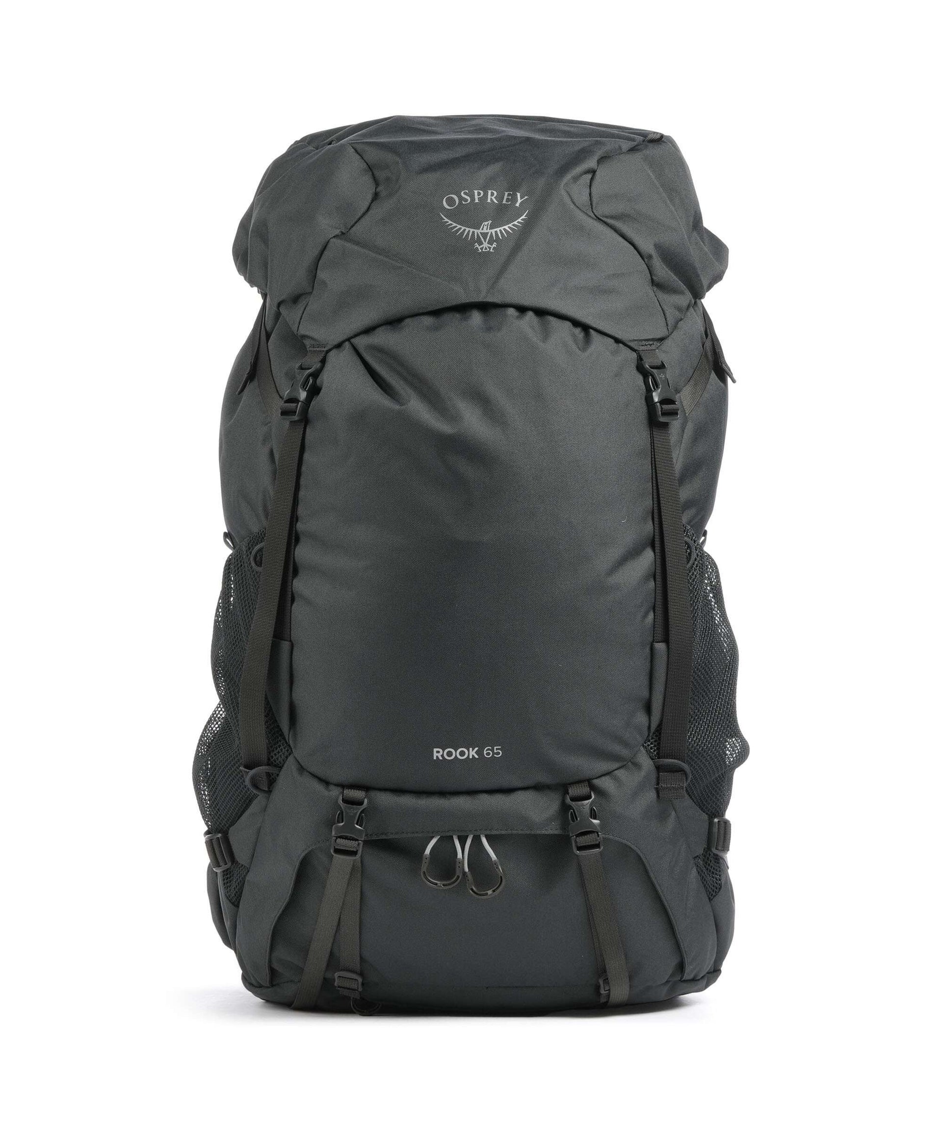 Osprey Rook 65 Trekking backpack recycled polyester dark charcoal/silver lining