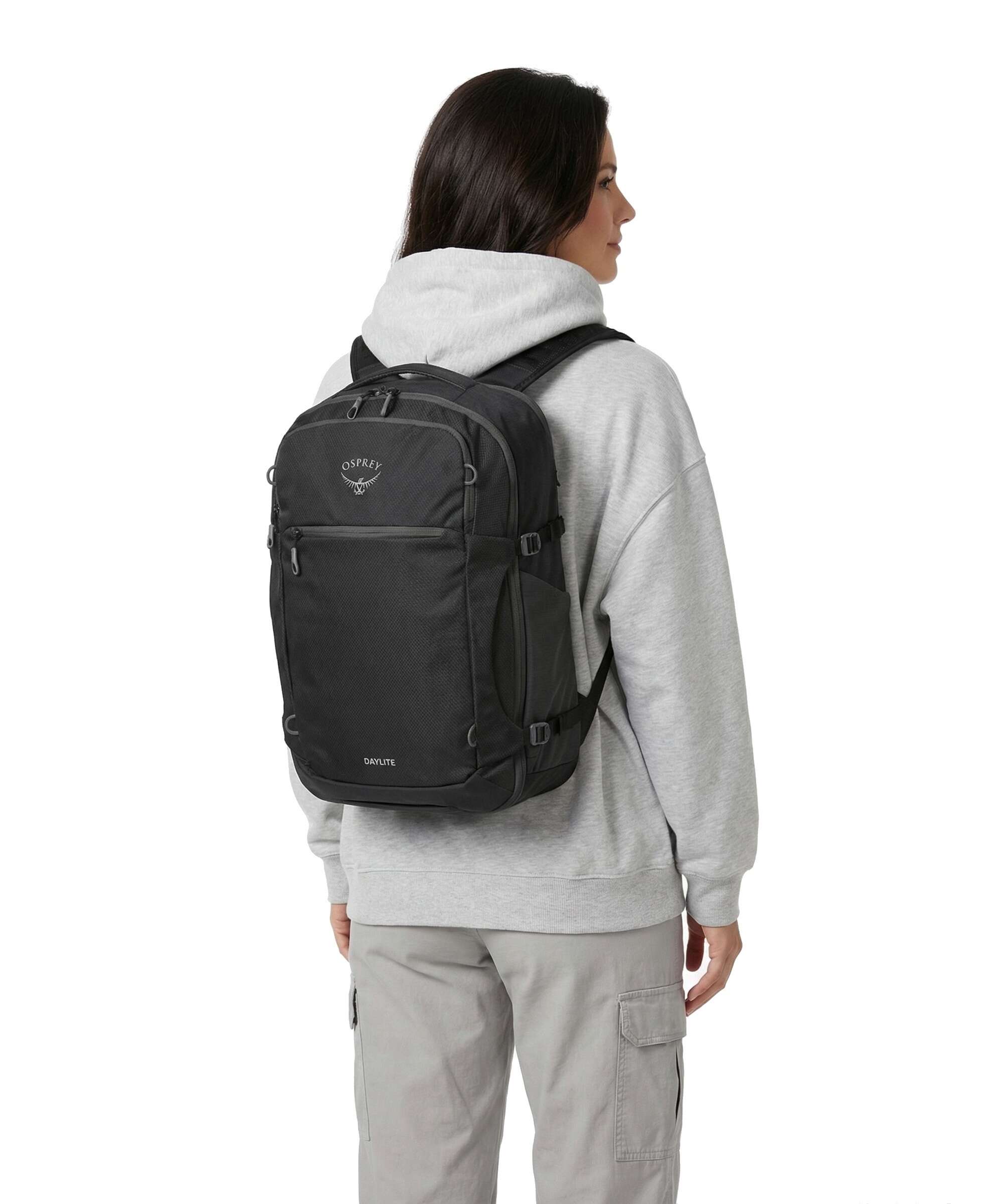 Osprey Daylite 44 Travel backpack 16″ recycled ripstop polyester black