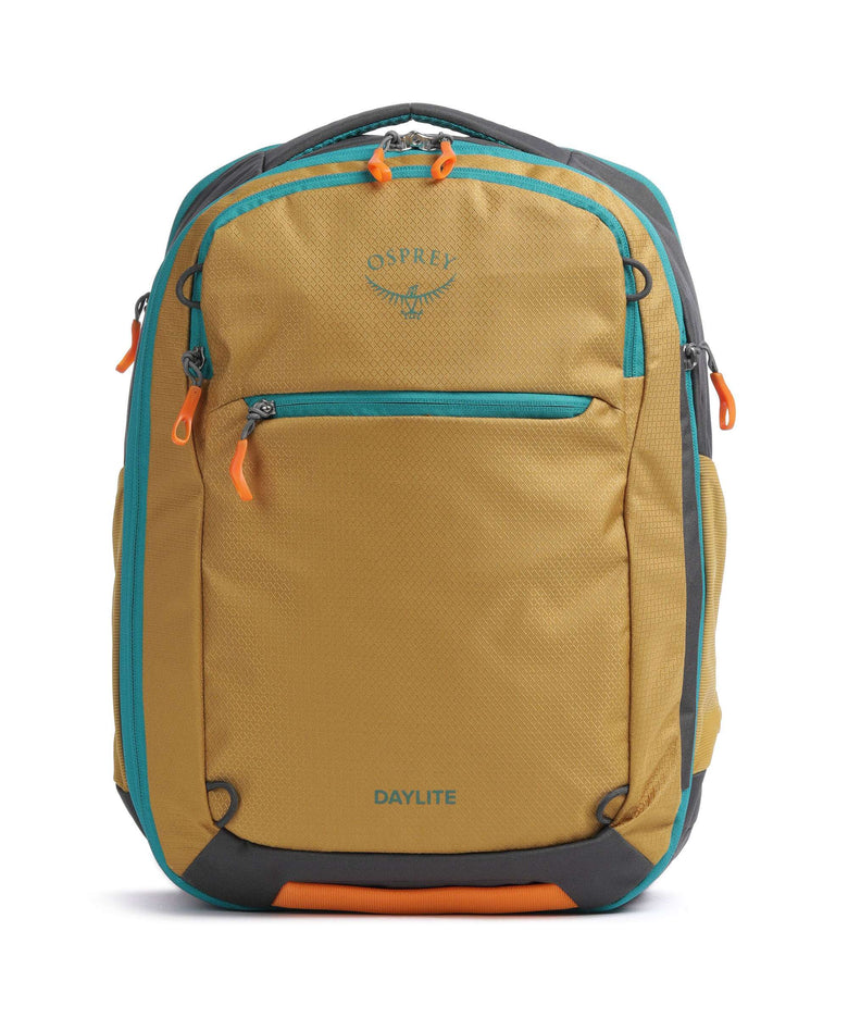 osprey 26+6 backpack Osprey Daylite 26+6 Backpack 16″ recycled ripstop polyester tumbleweed yellow/tunnel vision