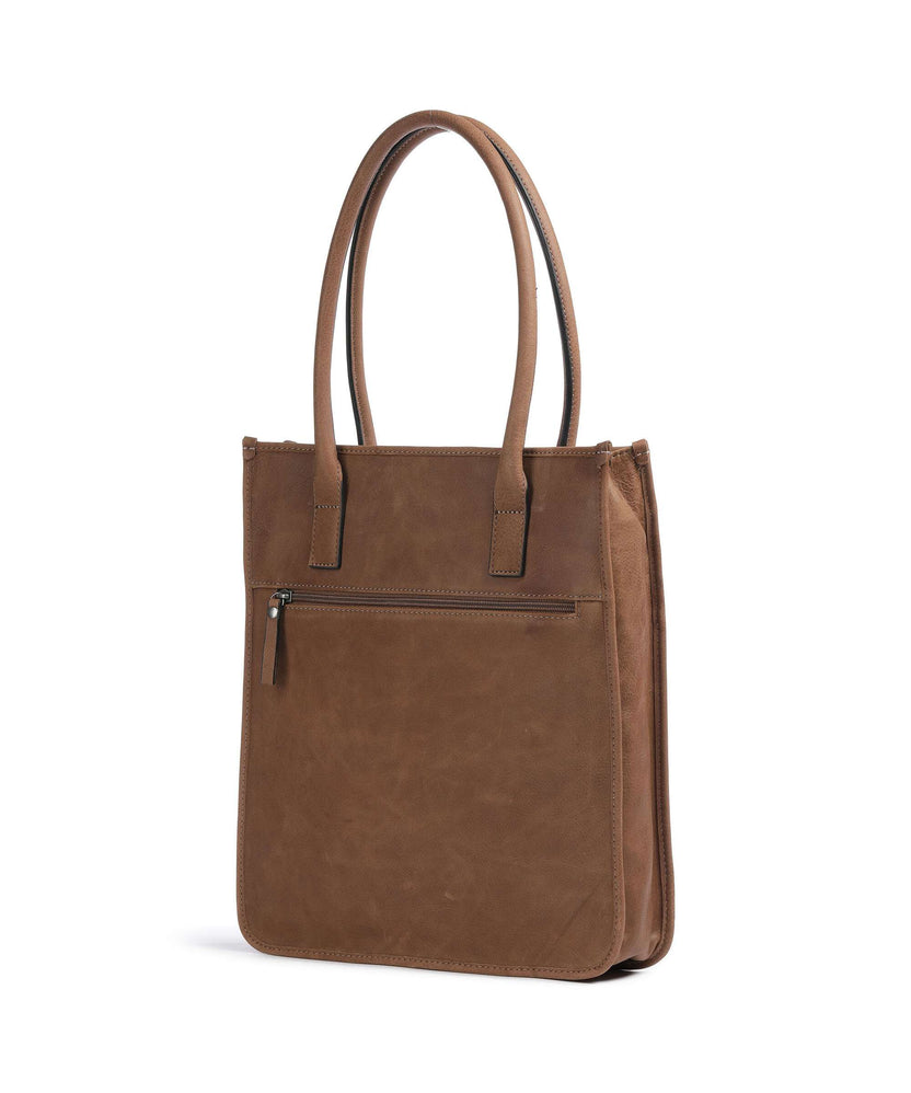 Castelijn & Beerens Carisma RFID Tote bag cognac