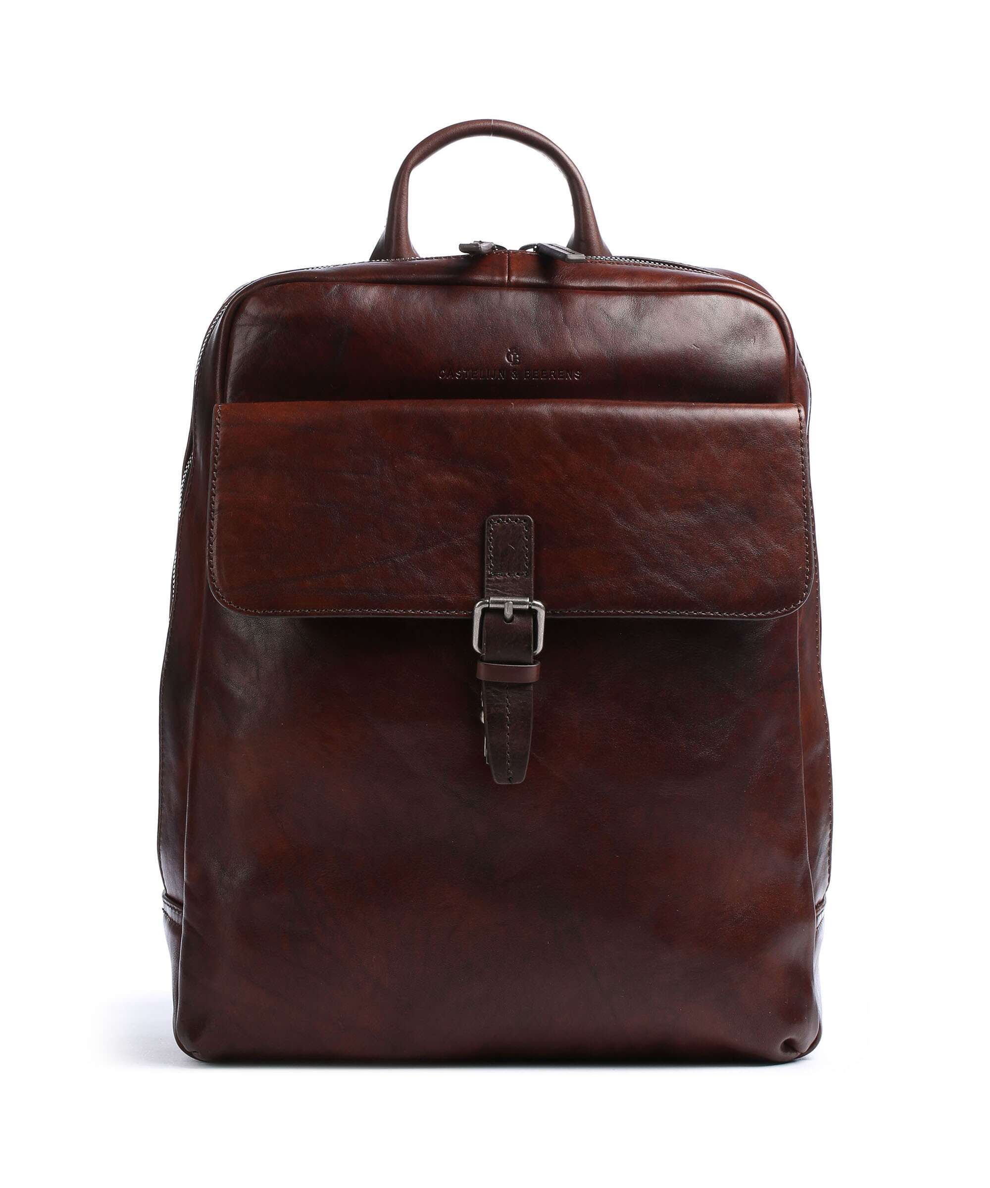 Castelijn & Beerens Rien RFID Backpack cognac