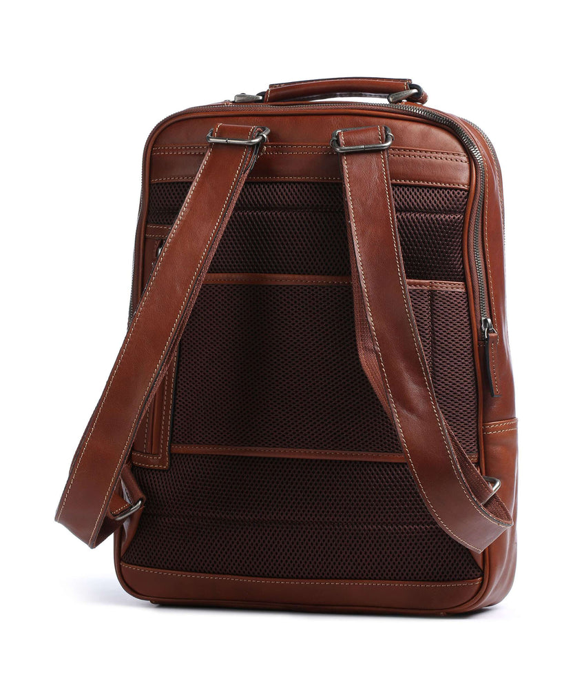 Castelijn & Beerens Verona RFID Backpack light brown