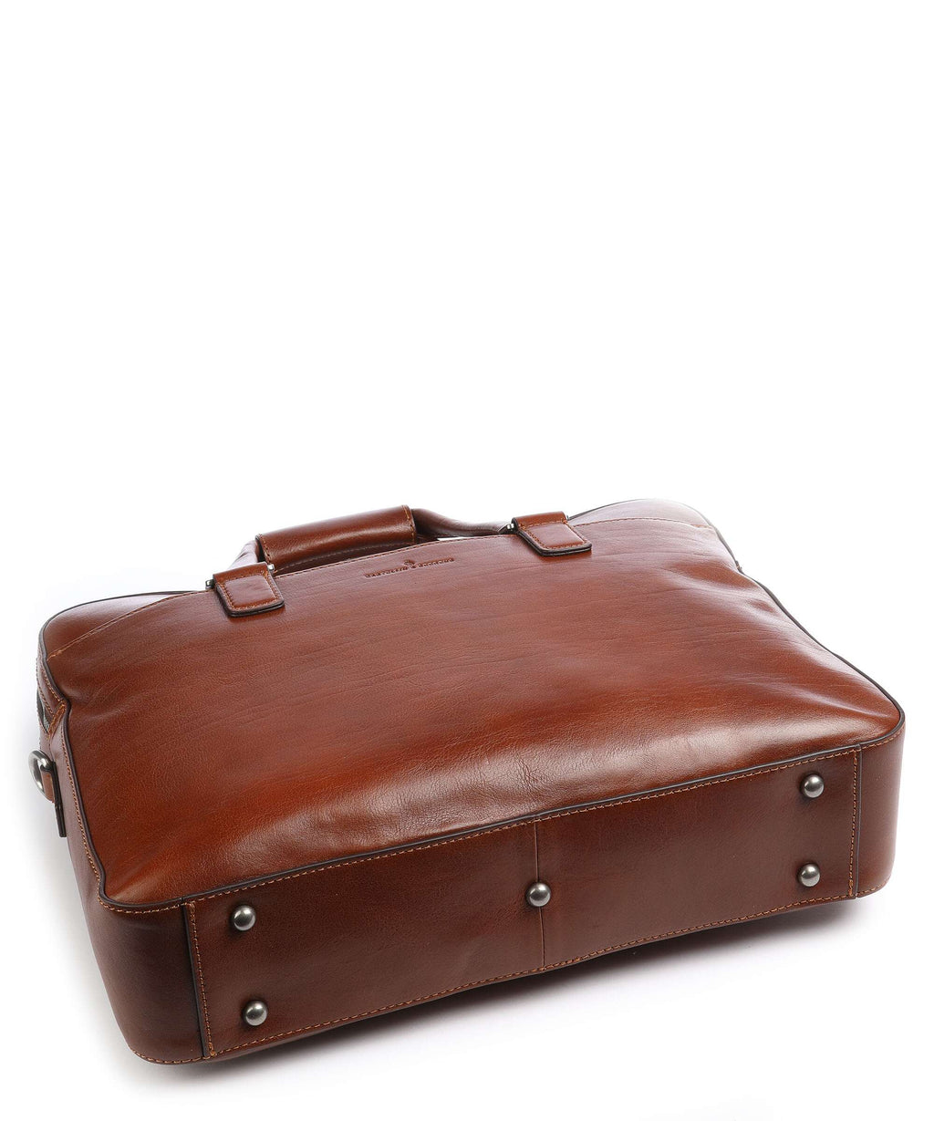 Castelijn & Beerens Gaucho Paul Briefcase cognac