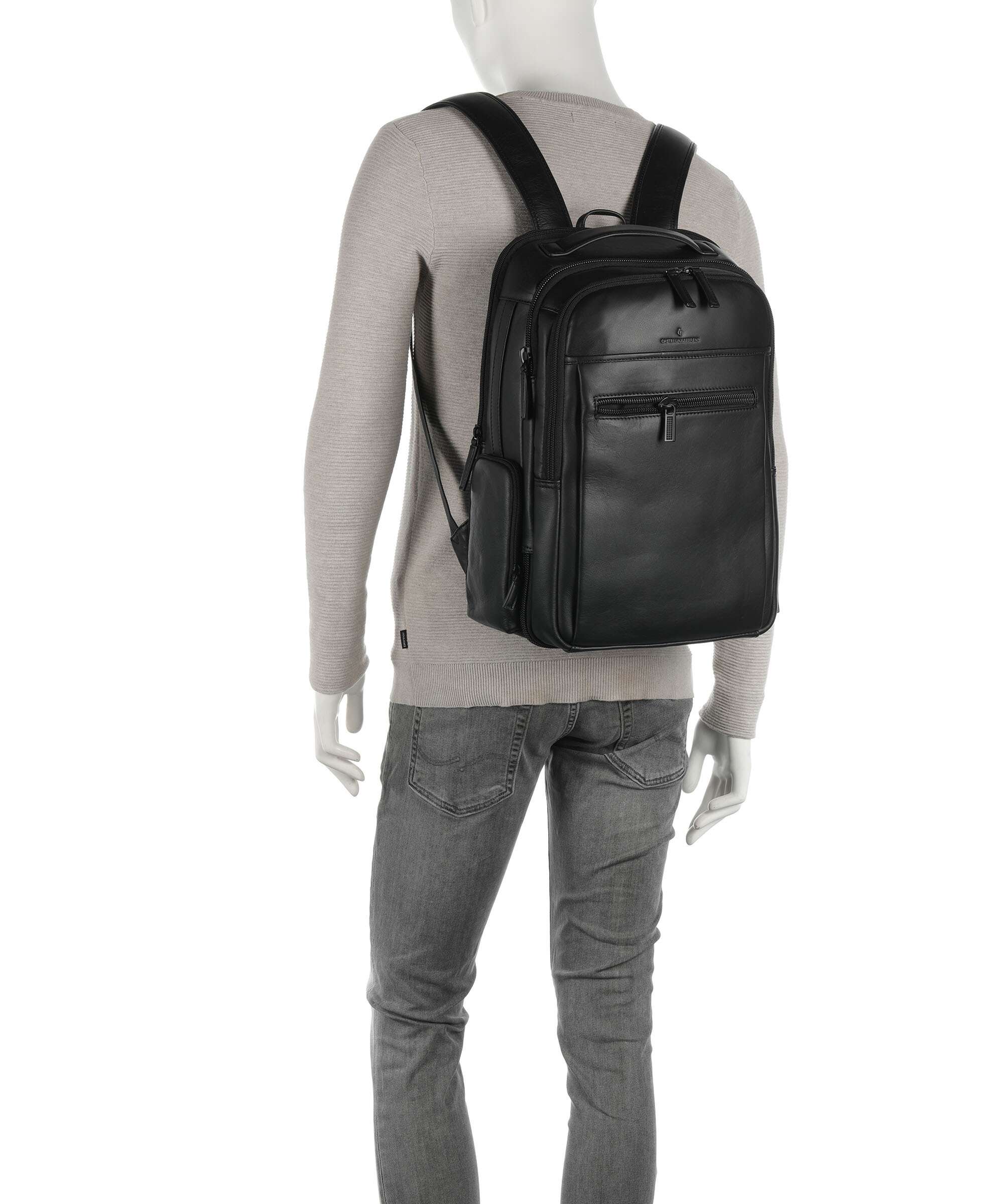 Castelijn & Beerens Nappa X RFID Backpack black