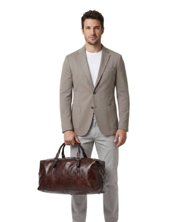 Castelijn & Beerens Rien Weekend bag cognac