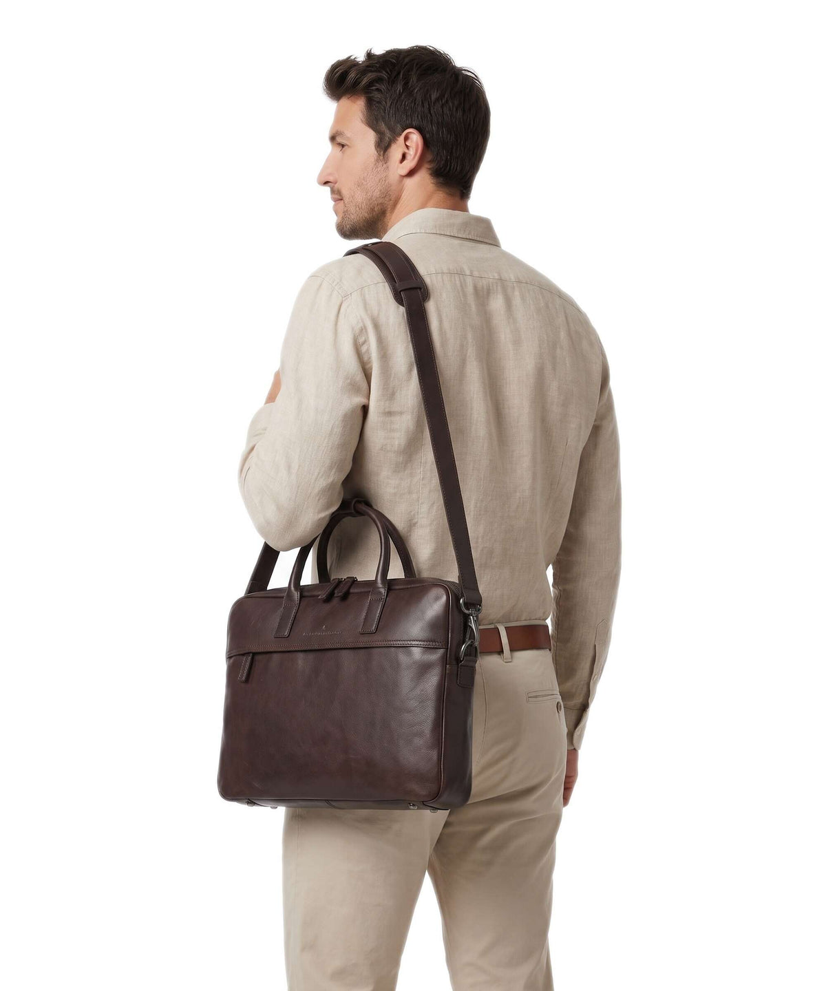Castelijn & Beerens Special Briefcase mocca