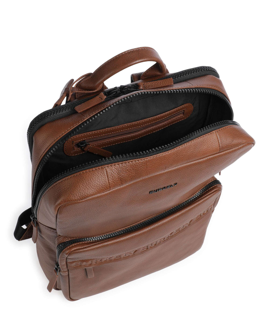 Burkely Minimal Mason Laptop backpack custom cognac