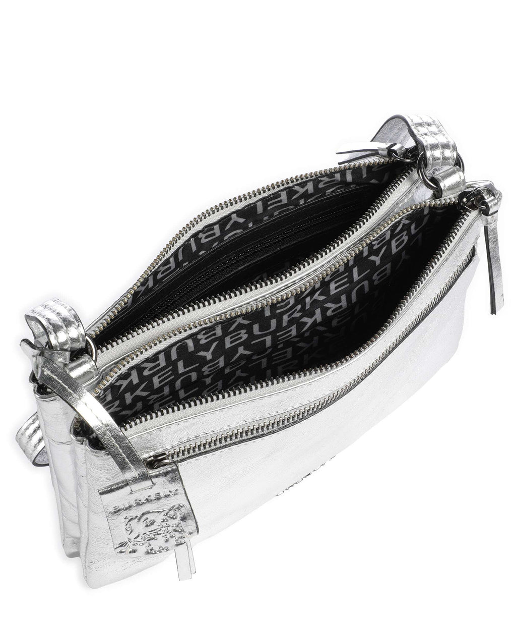 Burkely Rock Ruby Crossbody bag speedy silver